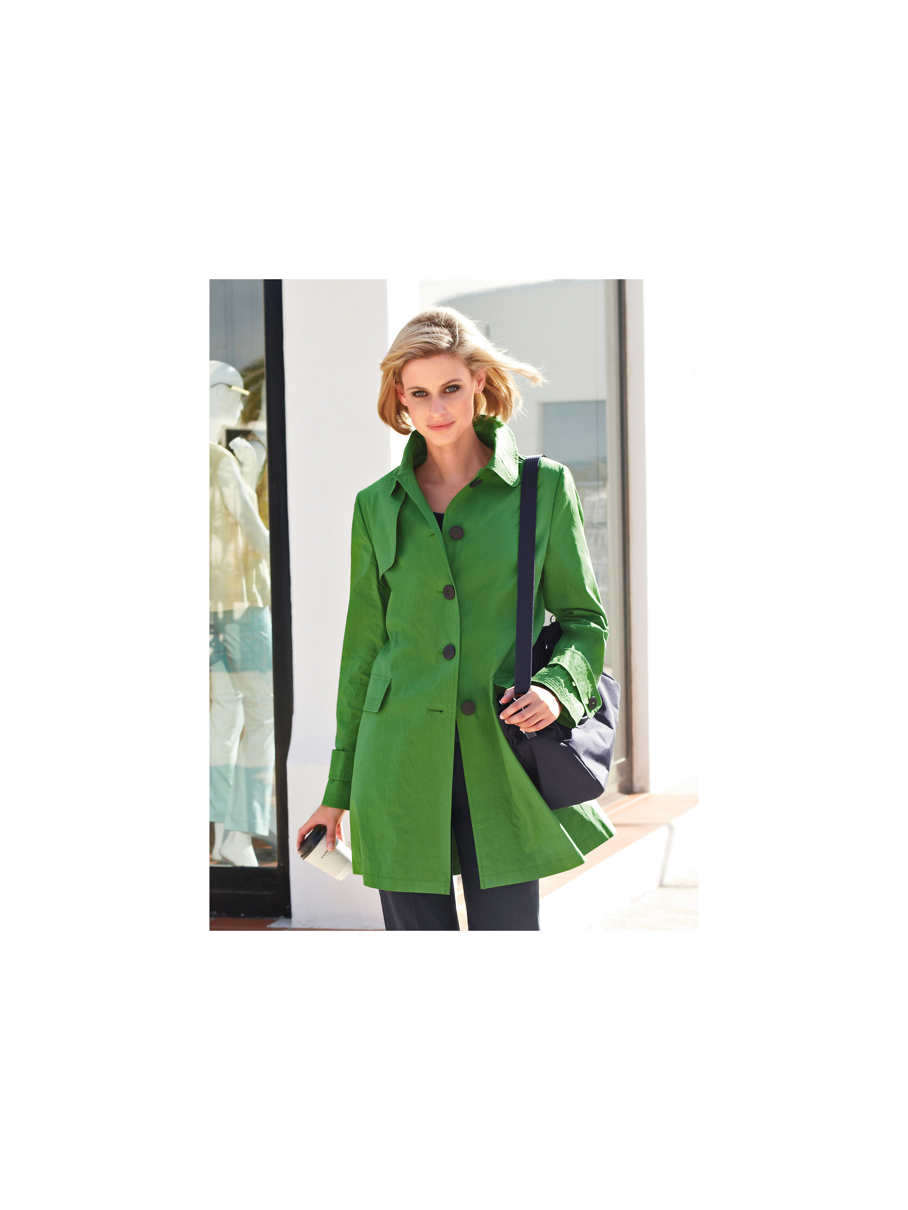 Image of Short coat Peter Hahn green