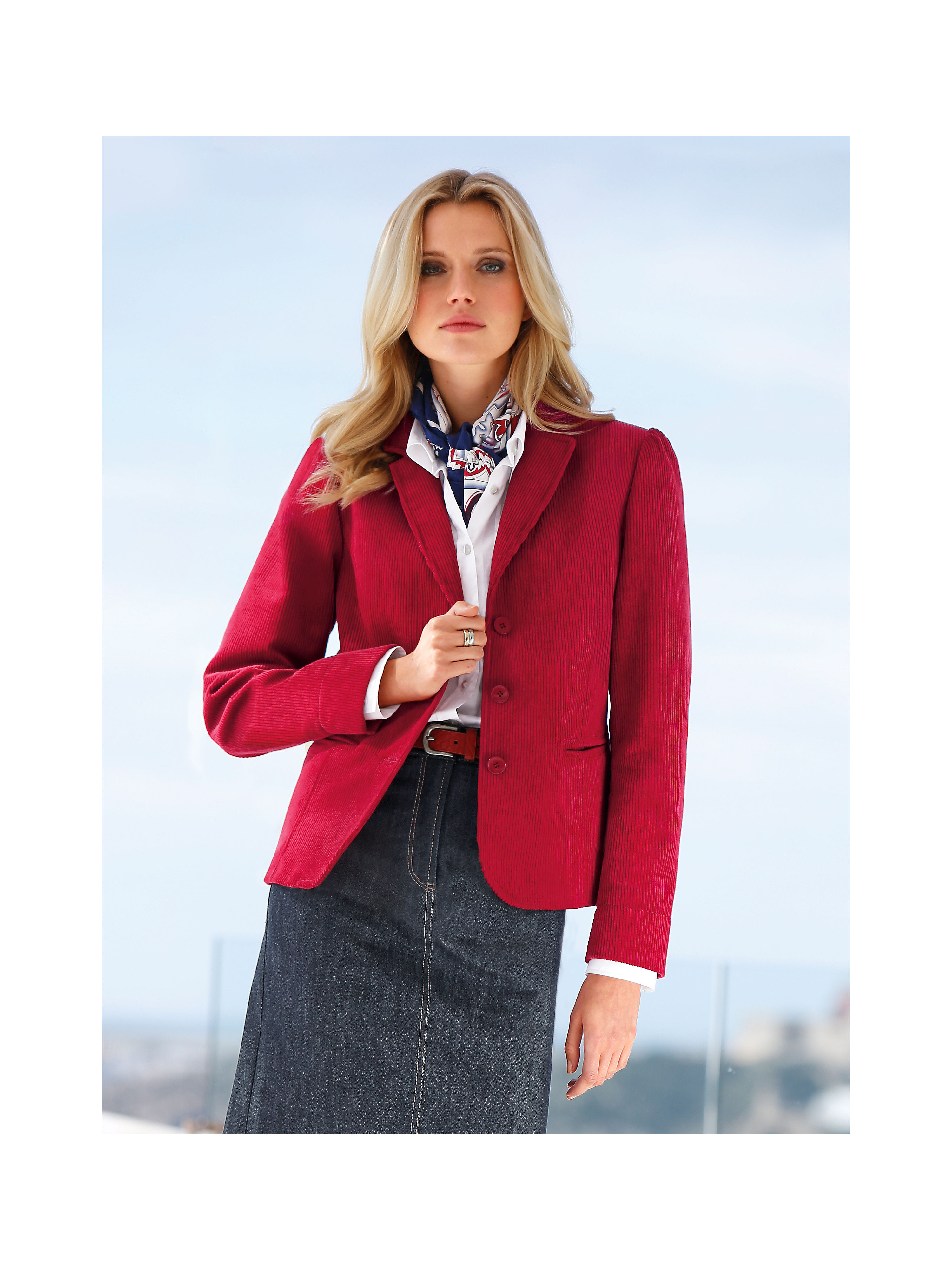 Image of Blazer Peter Hahn red size: 14