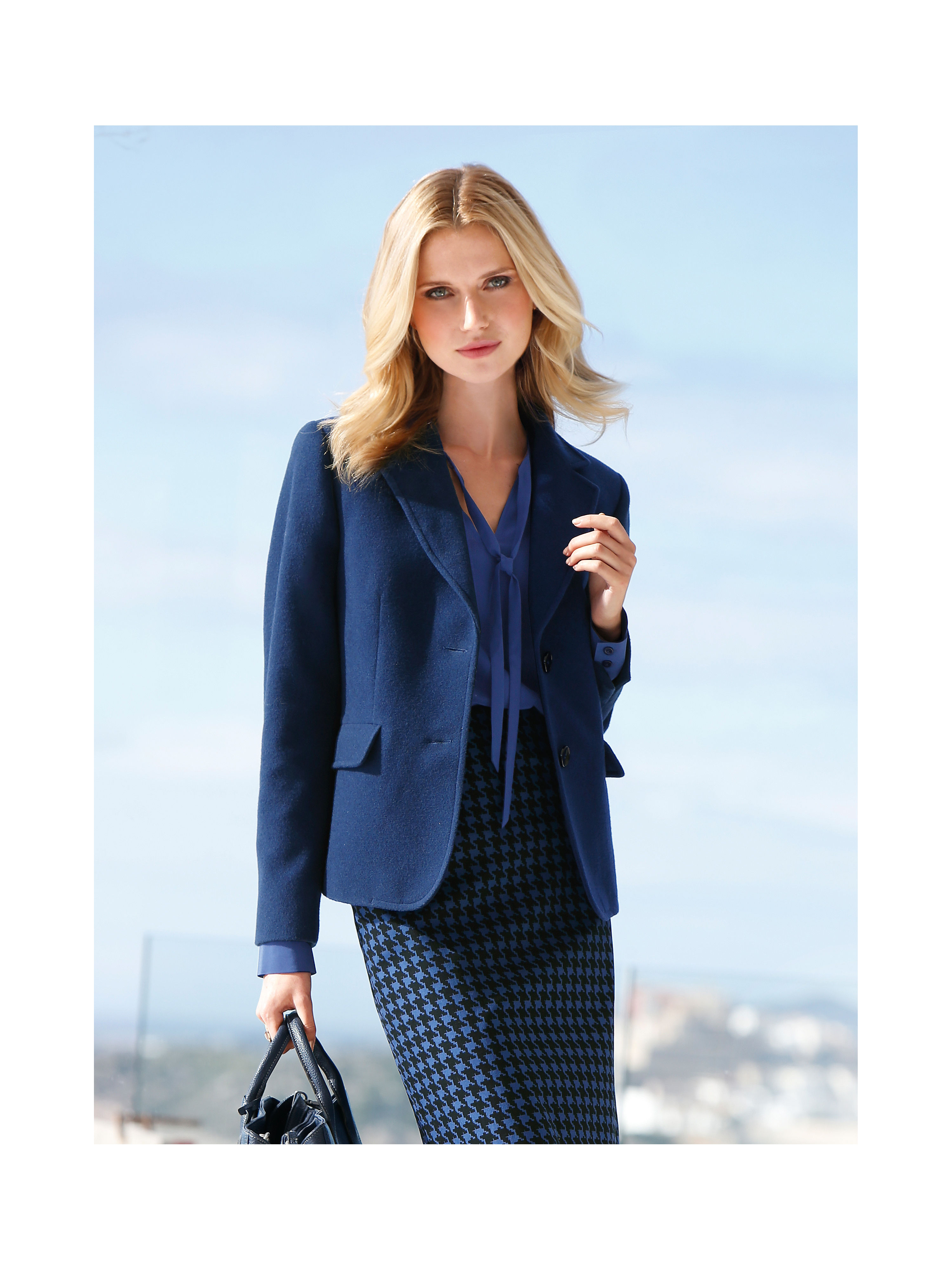 Image of Blazer Peter Hahn blue size: 12