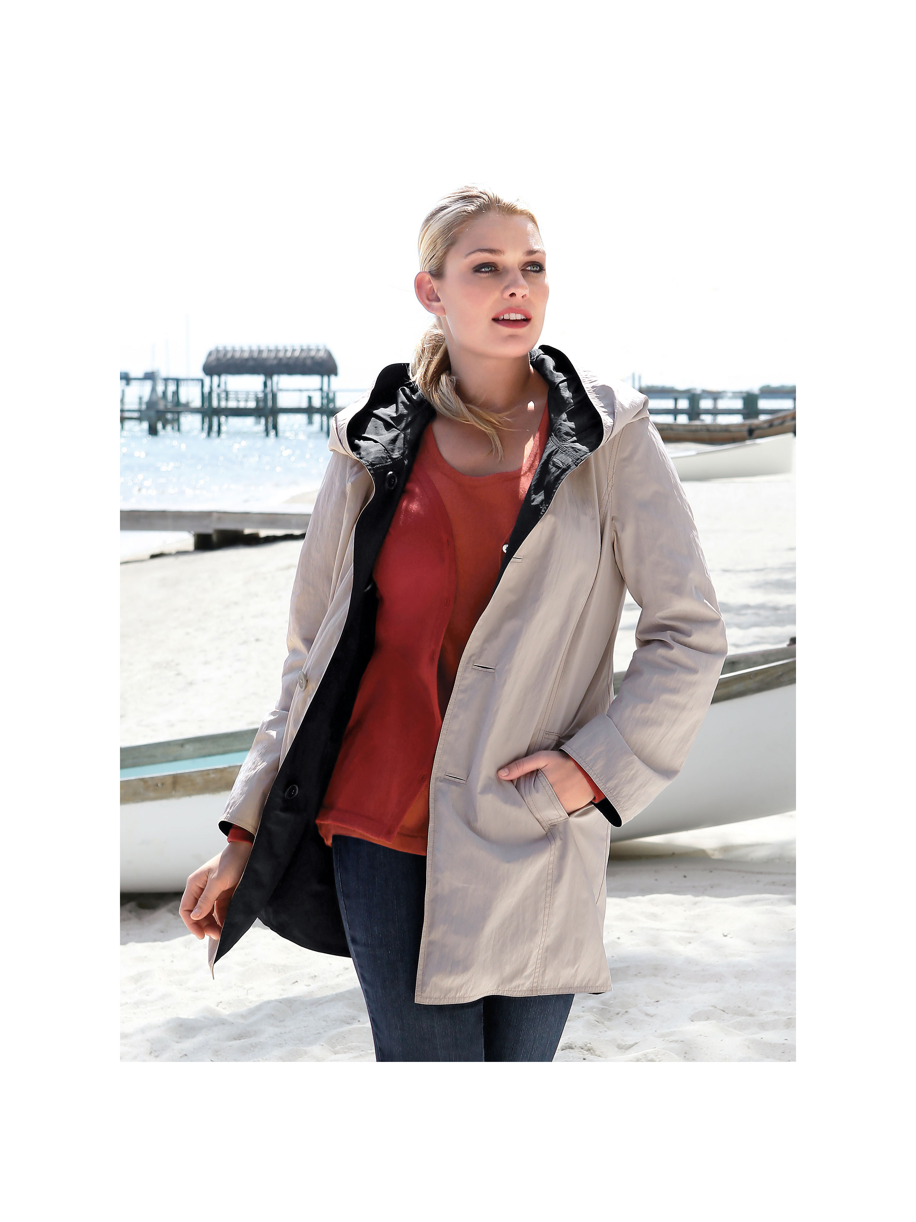 Image of Reversible jacket Anna Aura multicoloured