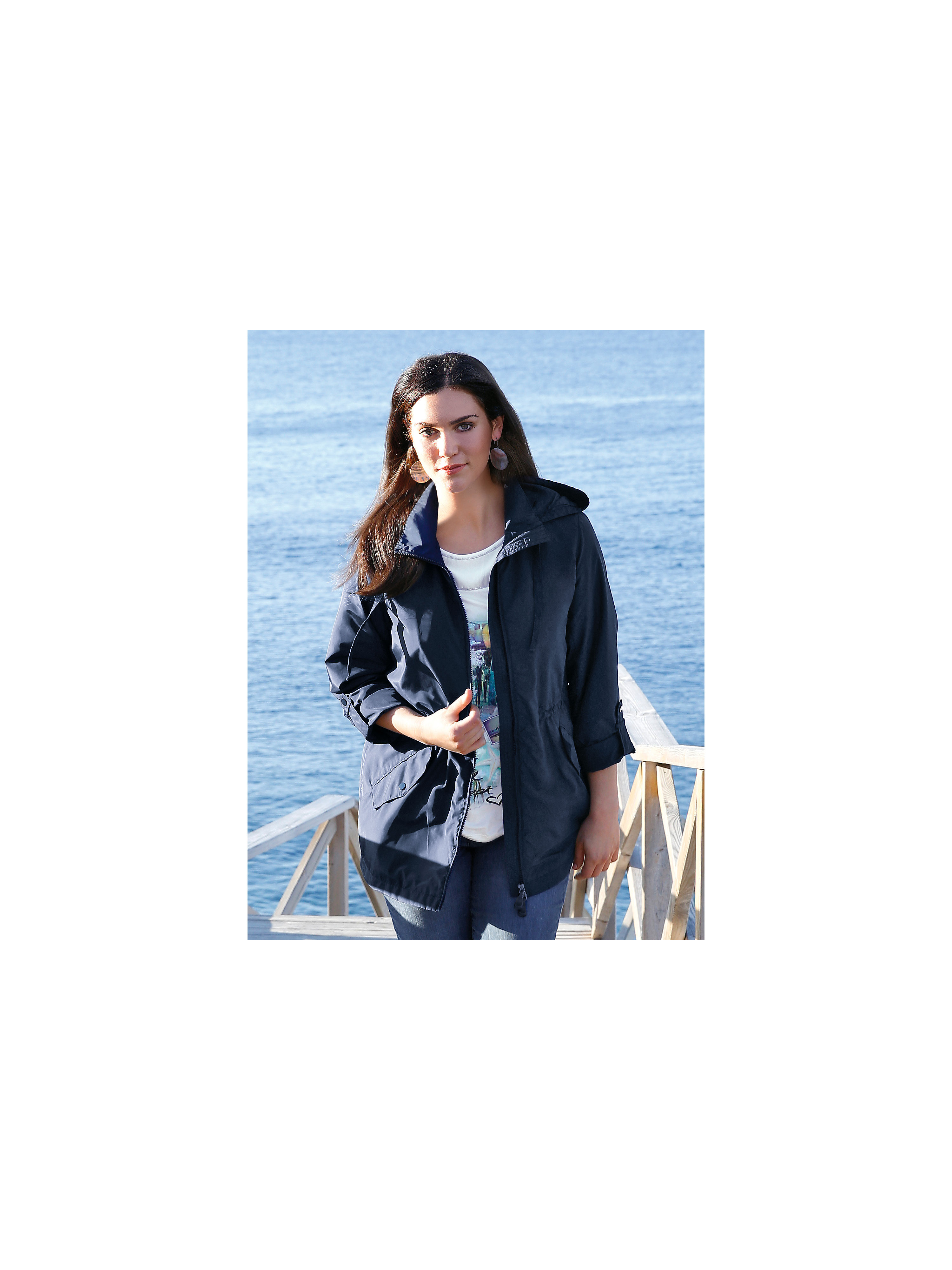 Image of Parka Anna Aura blue