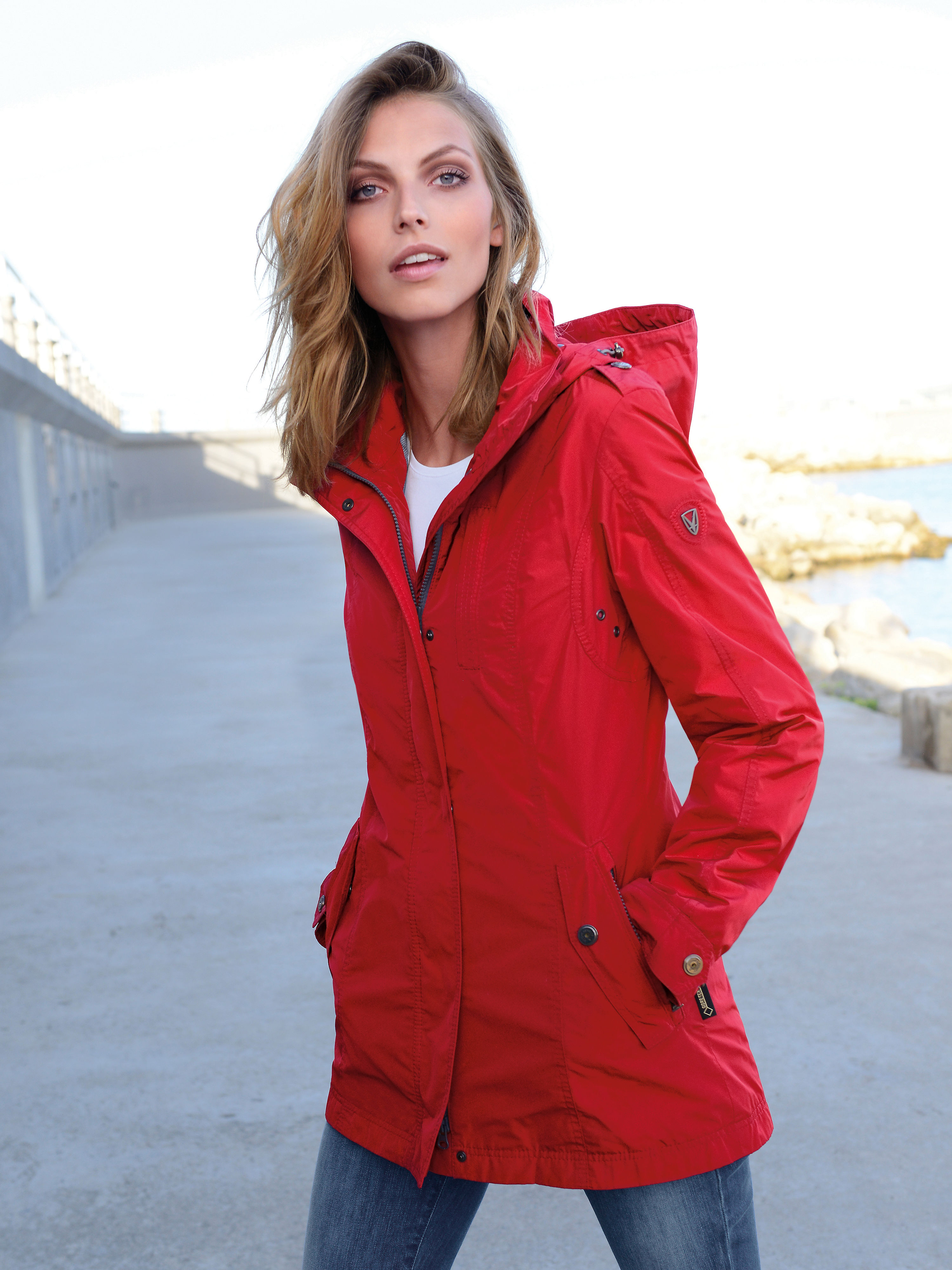 Image of Jacket with GORE-TEX® Fuchs & Schmitt red