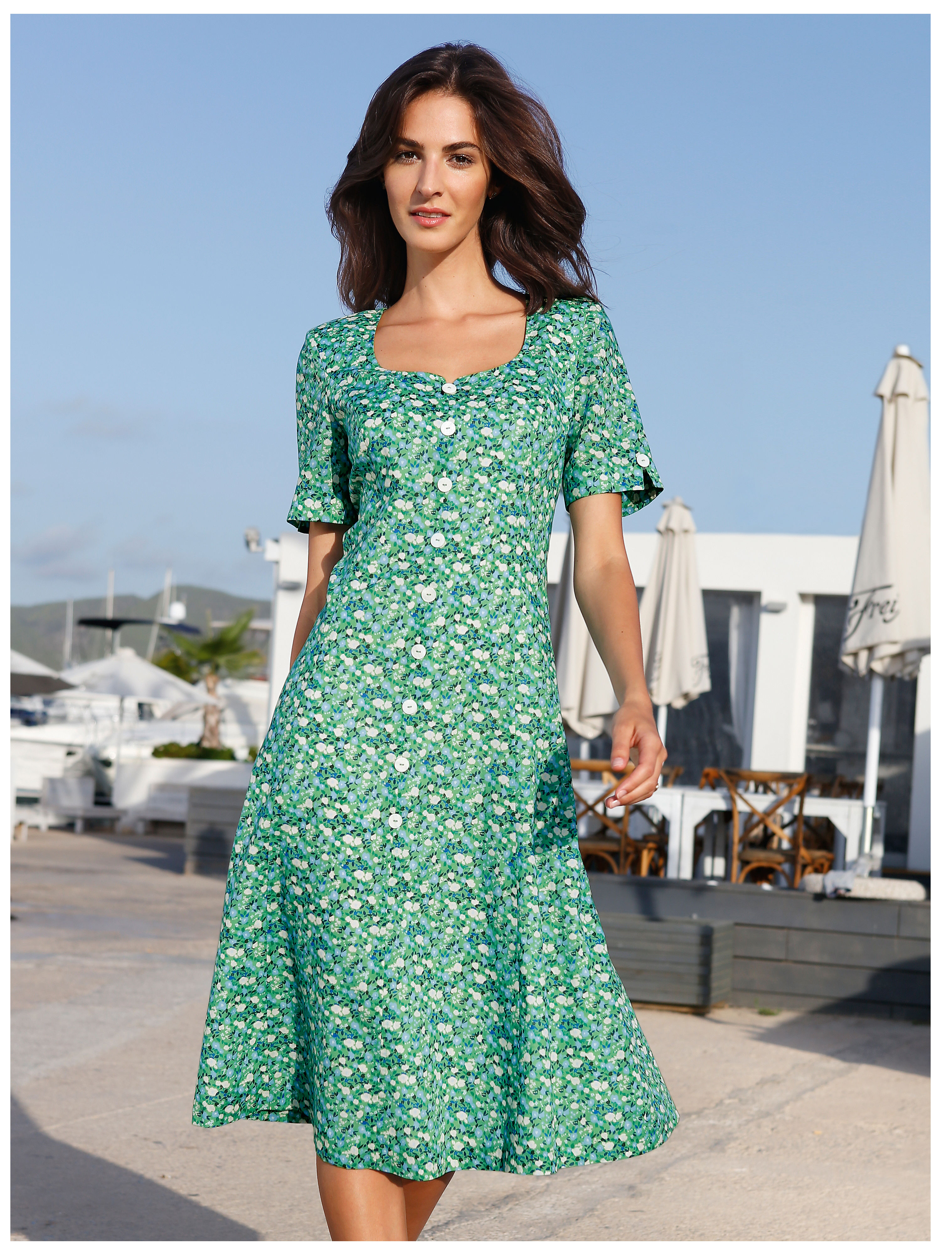 Image of Dress Steinbock multicoloured