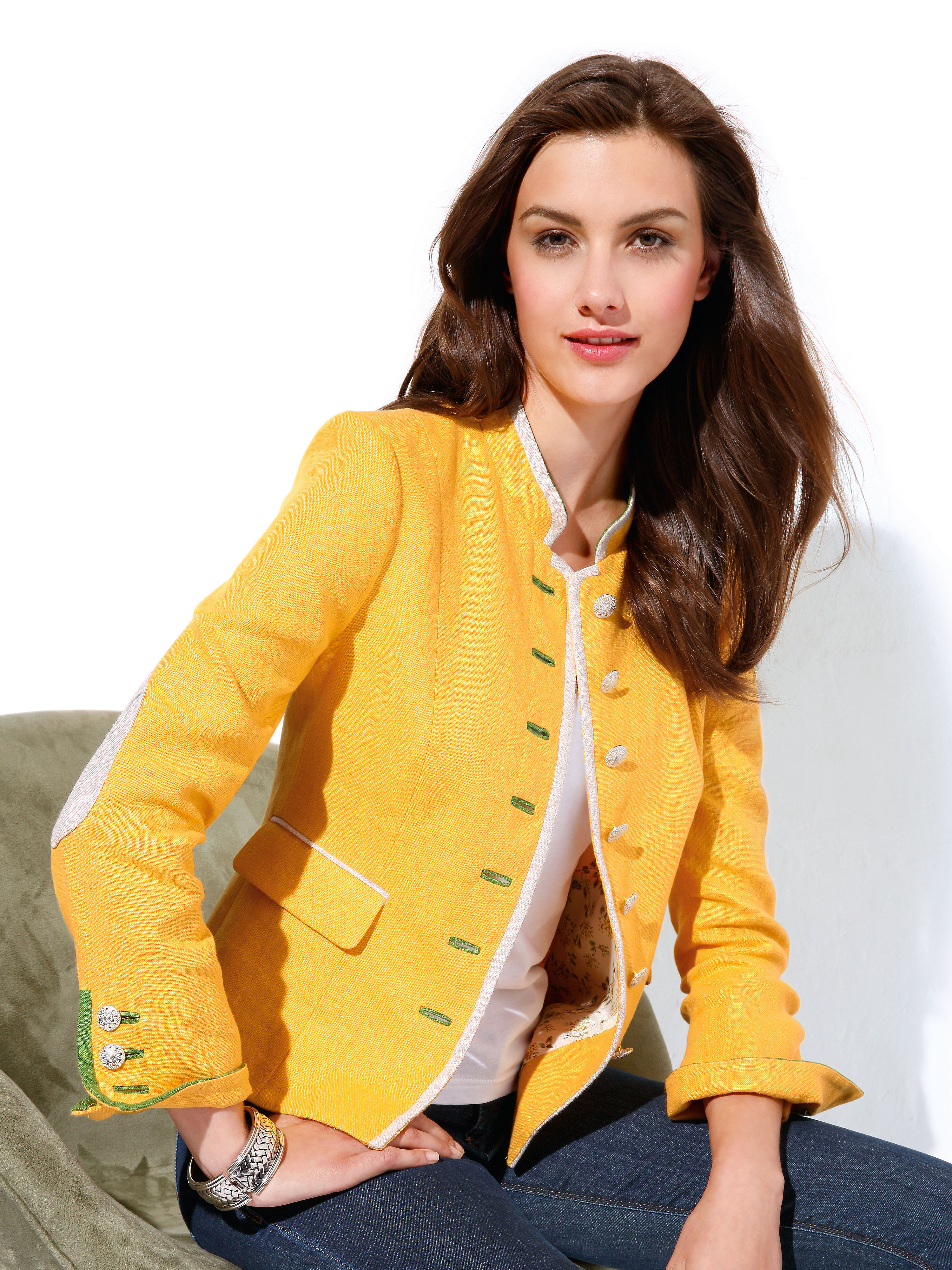Image of Jacket Münchner Manufaktur yellow
