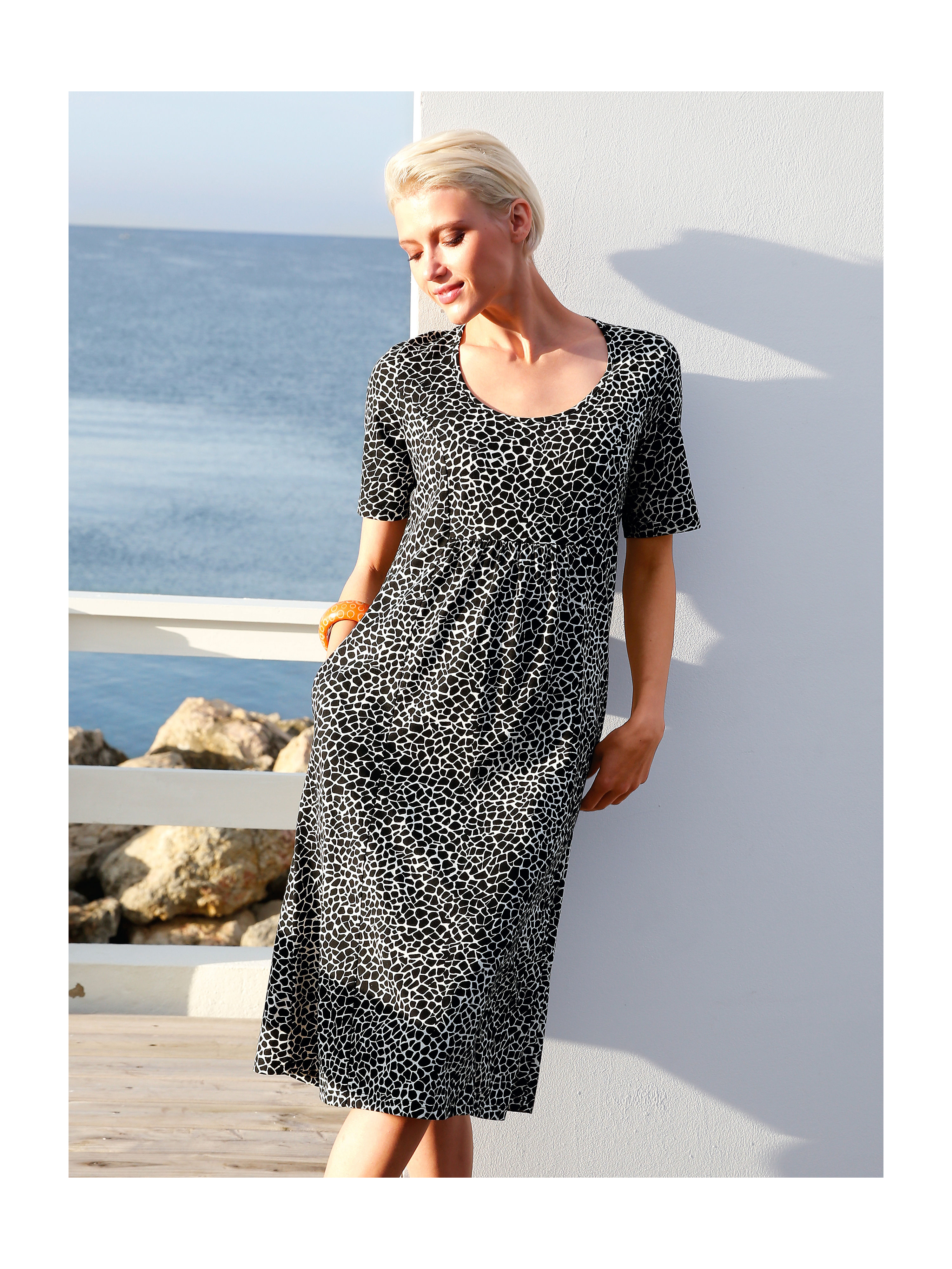 Image of Dress Green Cotton multicoloured size: 12