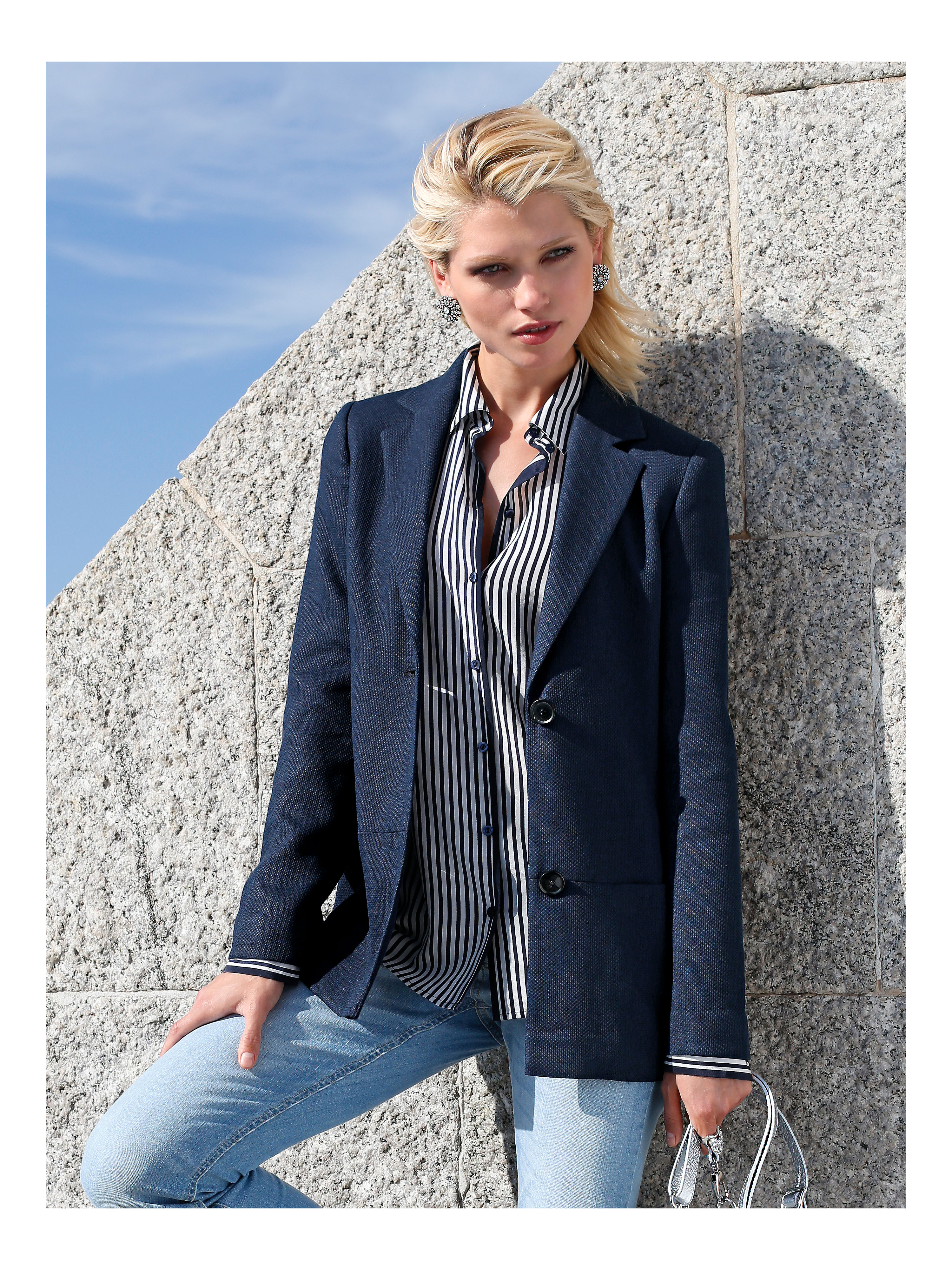 Image of Blazer Uta Raasch blue