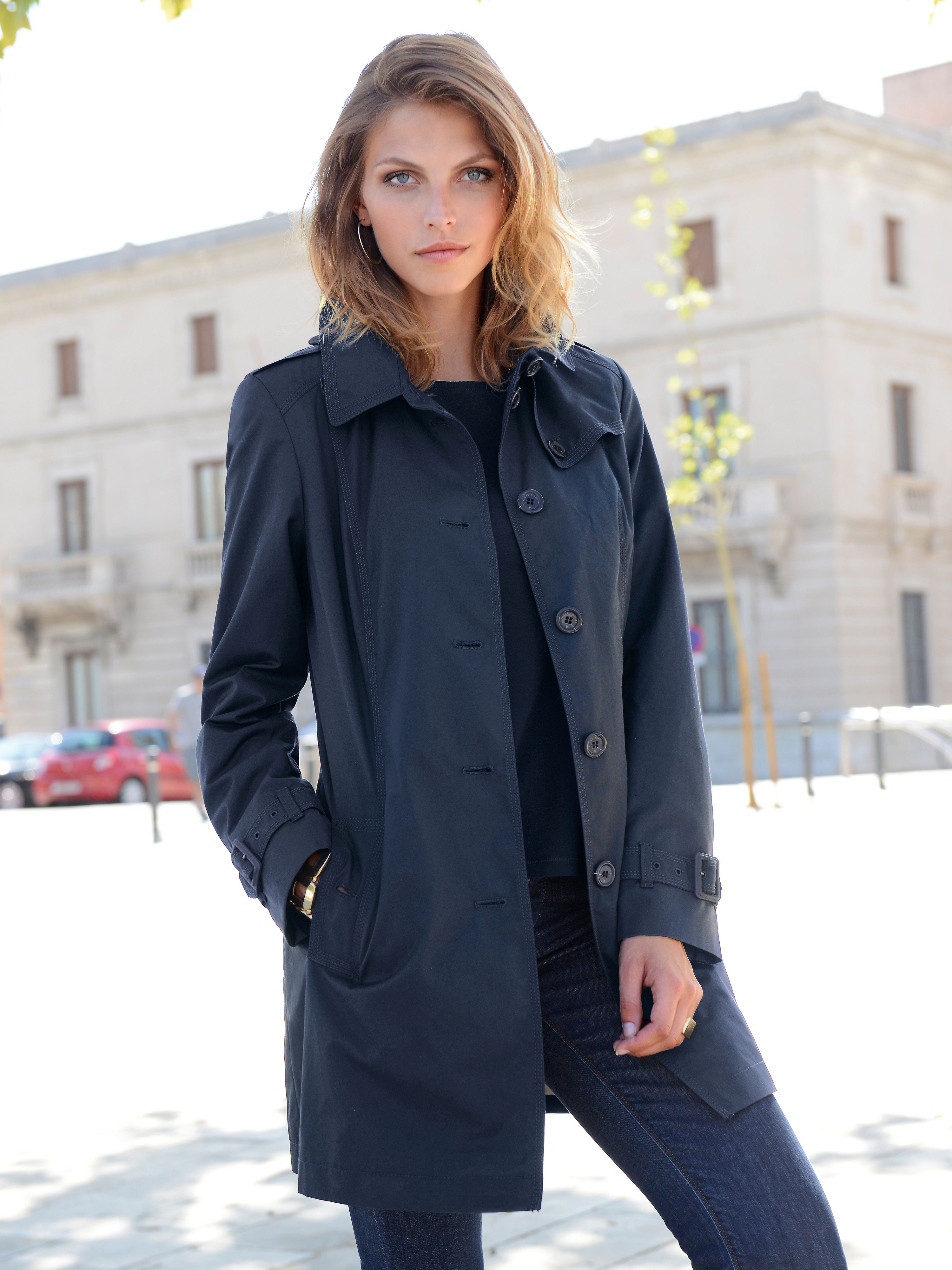 Image of Trench coat Fuchs & Schmitt blue size: 12