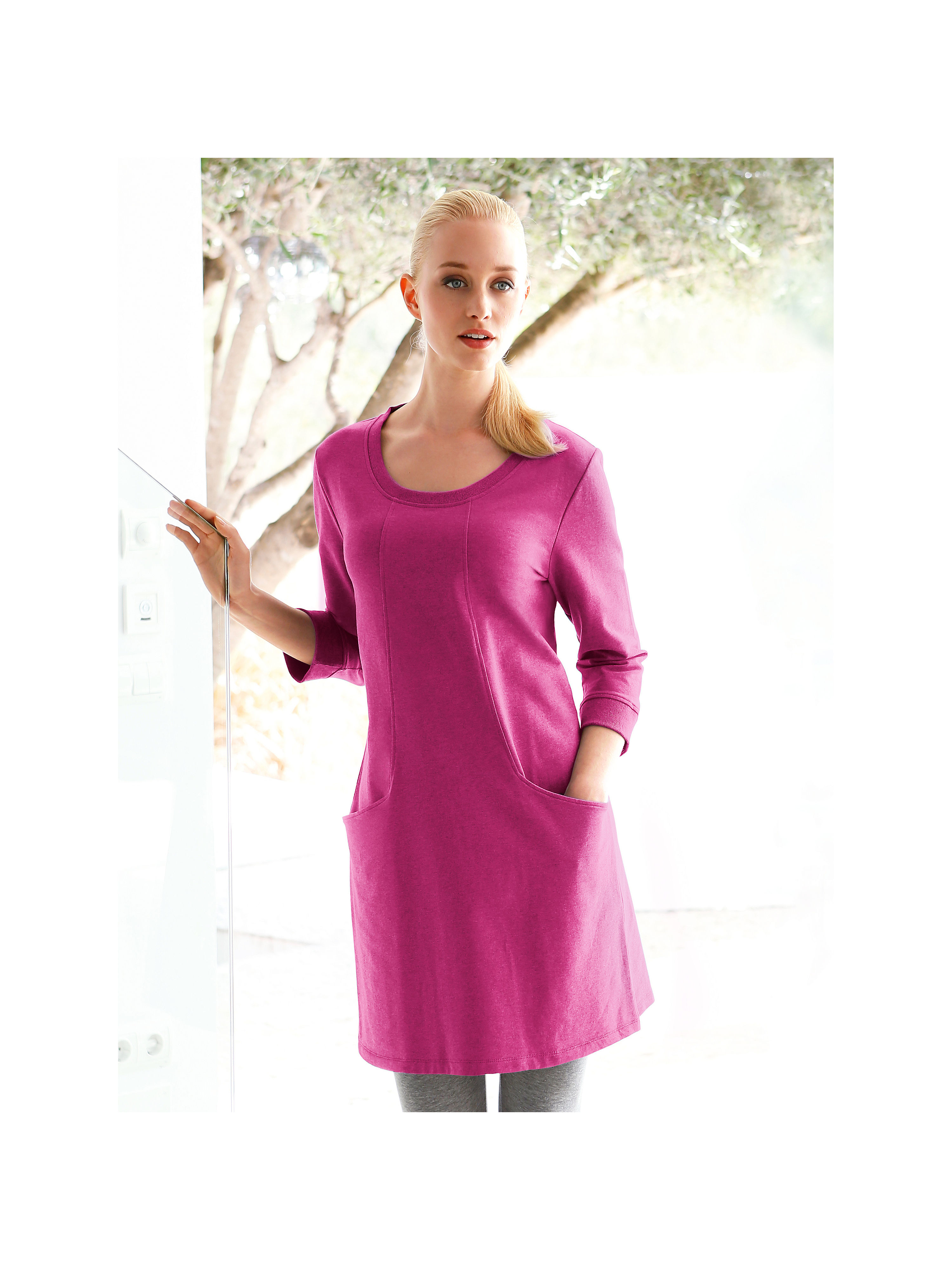 Image of Sweat tunic Peter Hahn bright pink