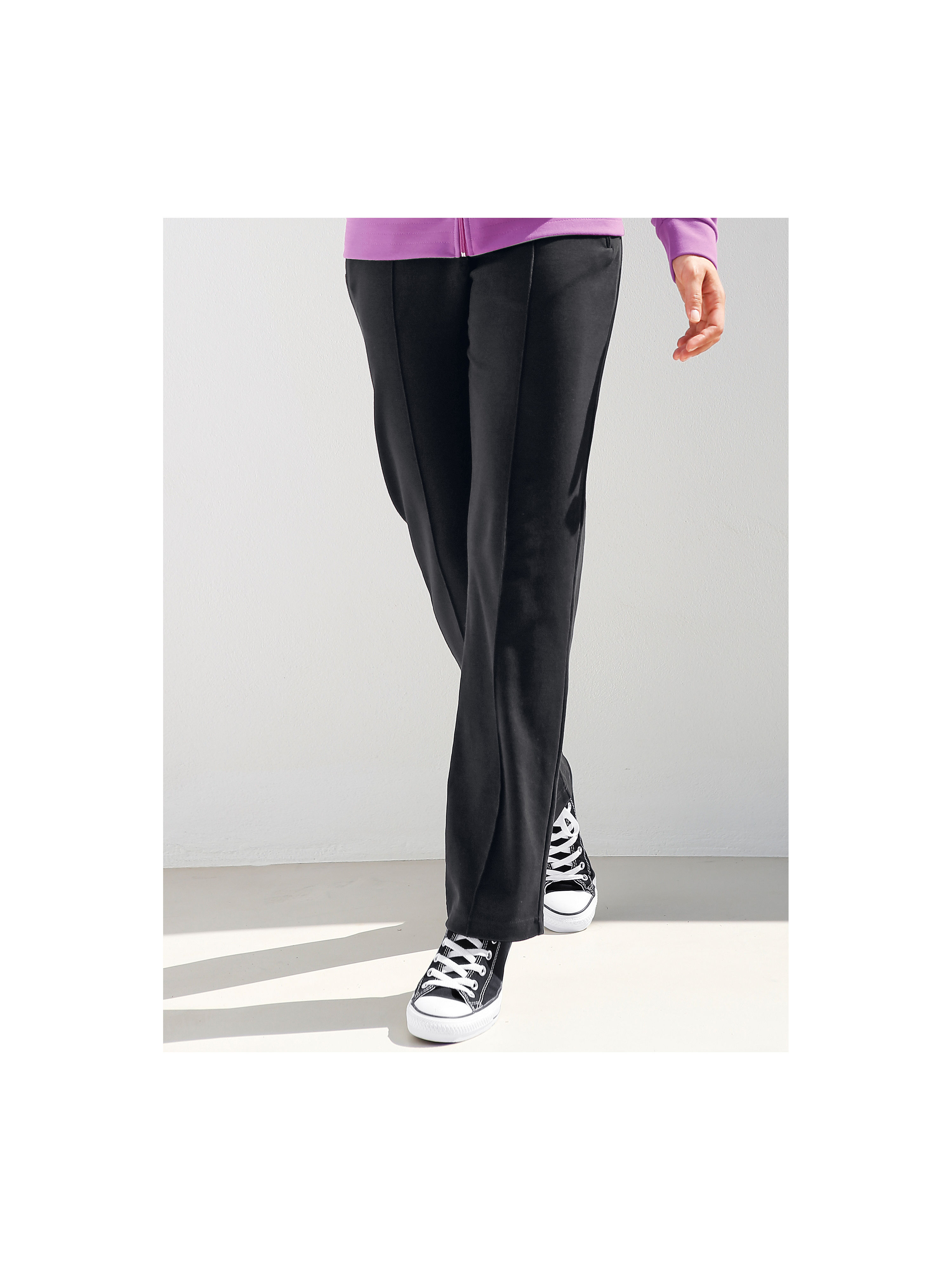 Image of Jogging trousers Peter Hahn black size: 12s