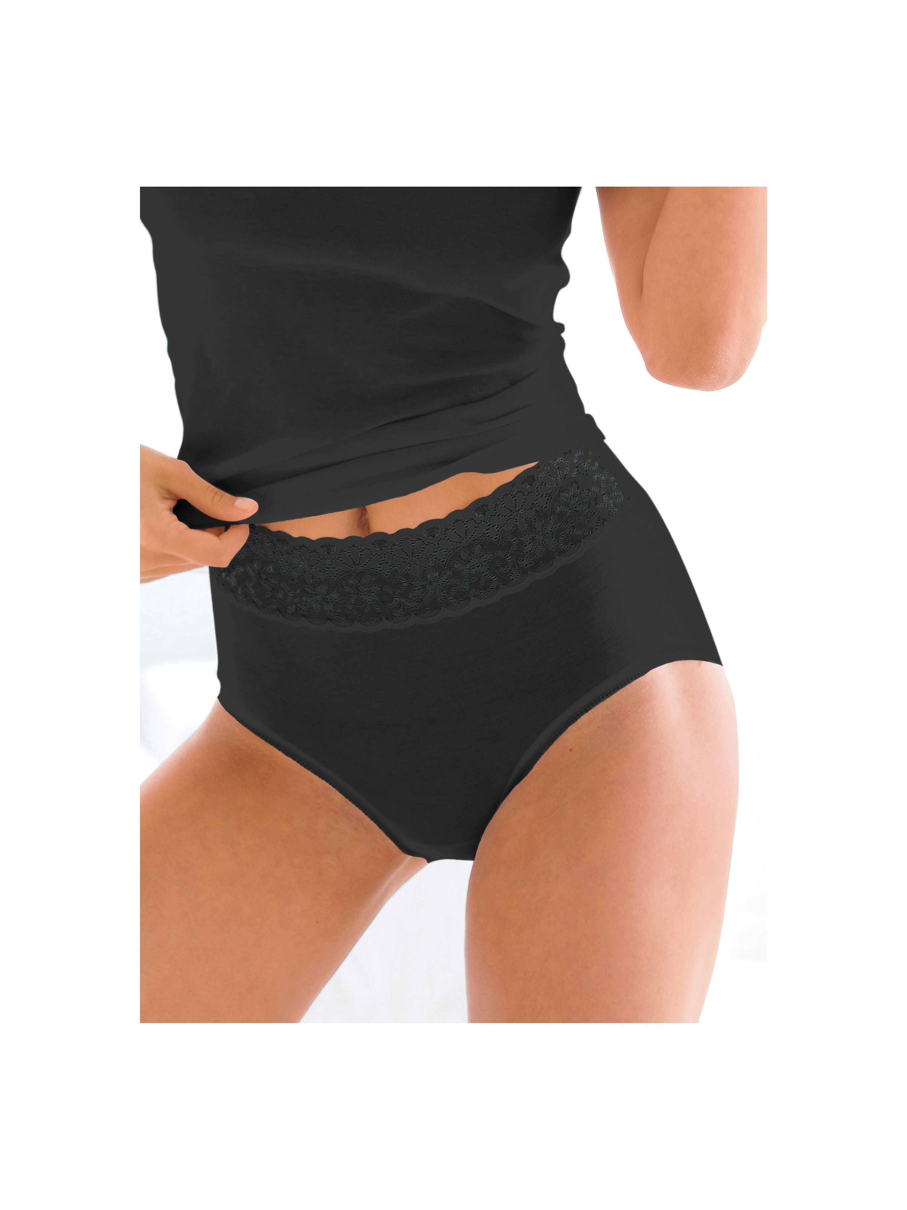 Image of High-waist briefs Peter Hahn black