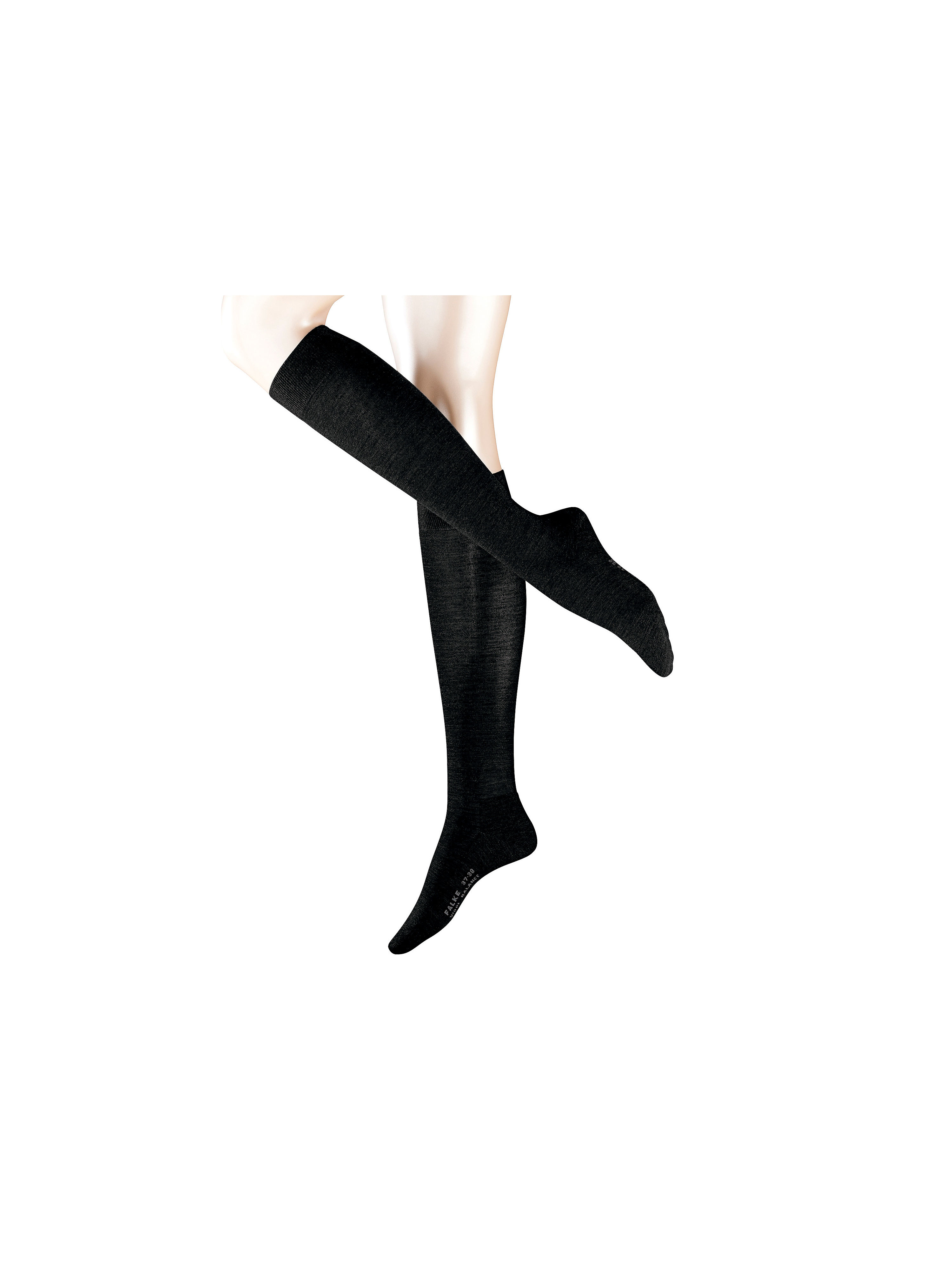 Image of Knee-high socks Falke black