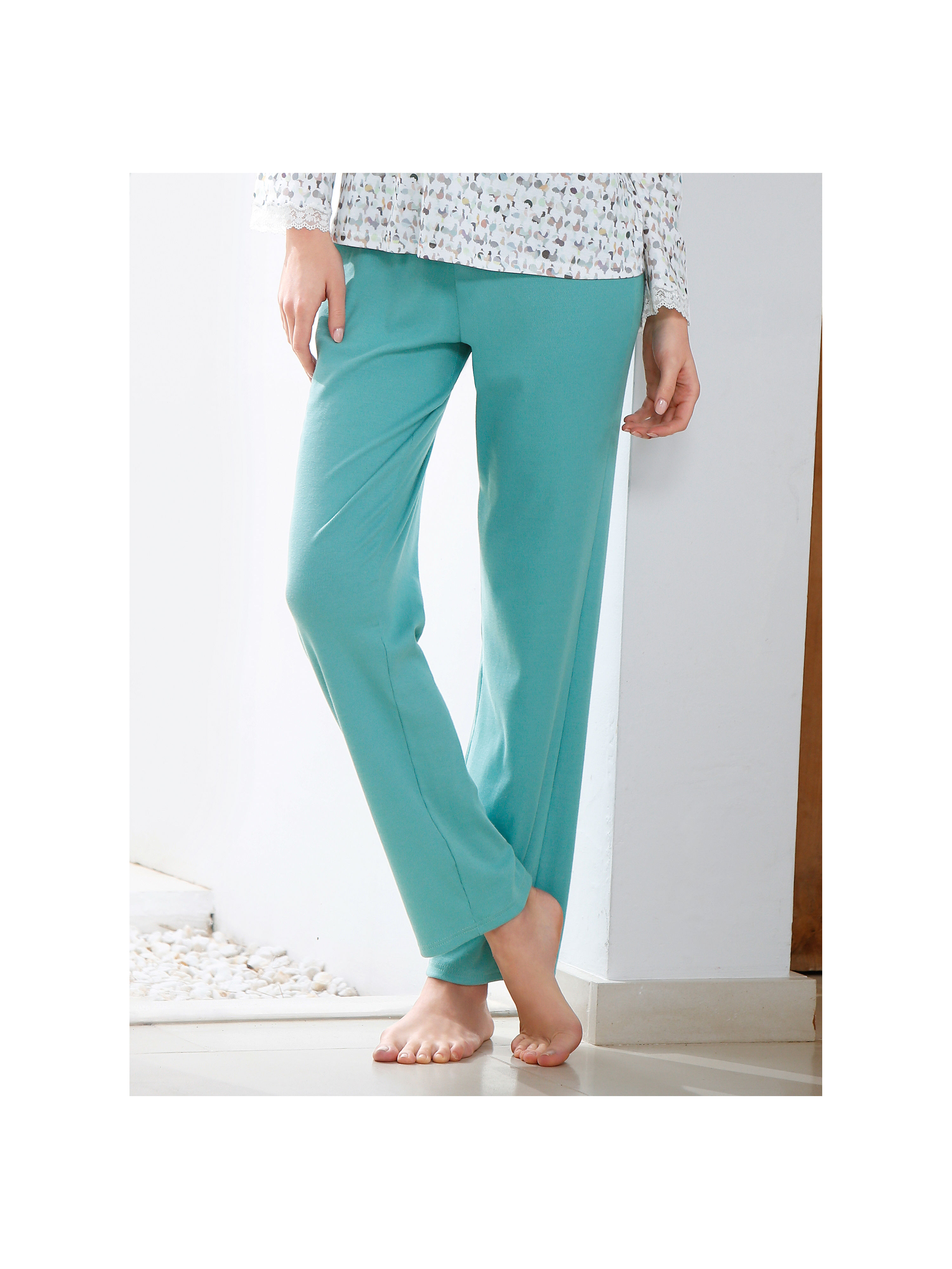 Image of Long trousers Puro green