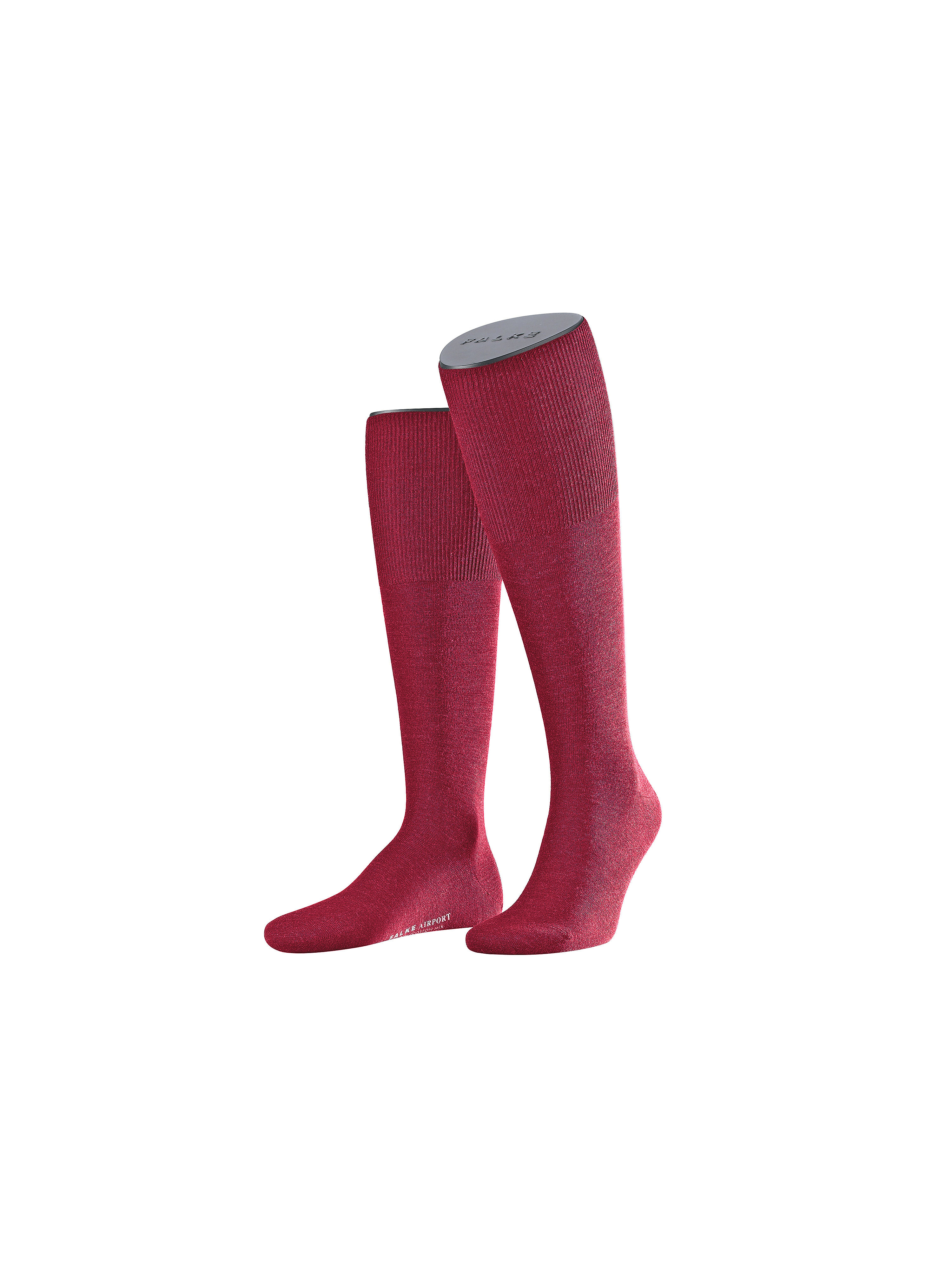 Image of Airport knee-length socks Falke red