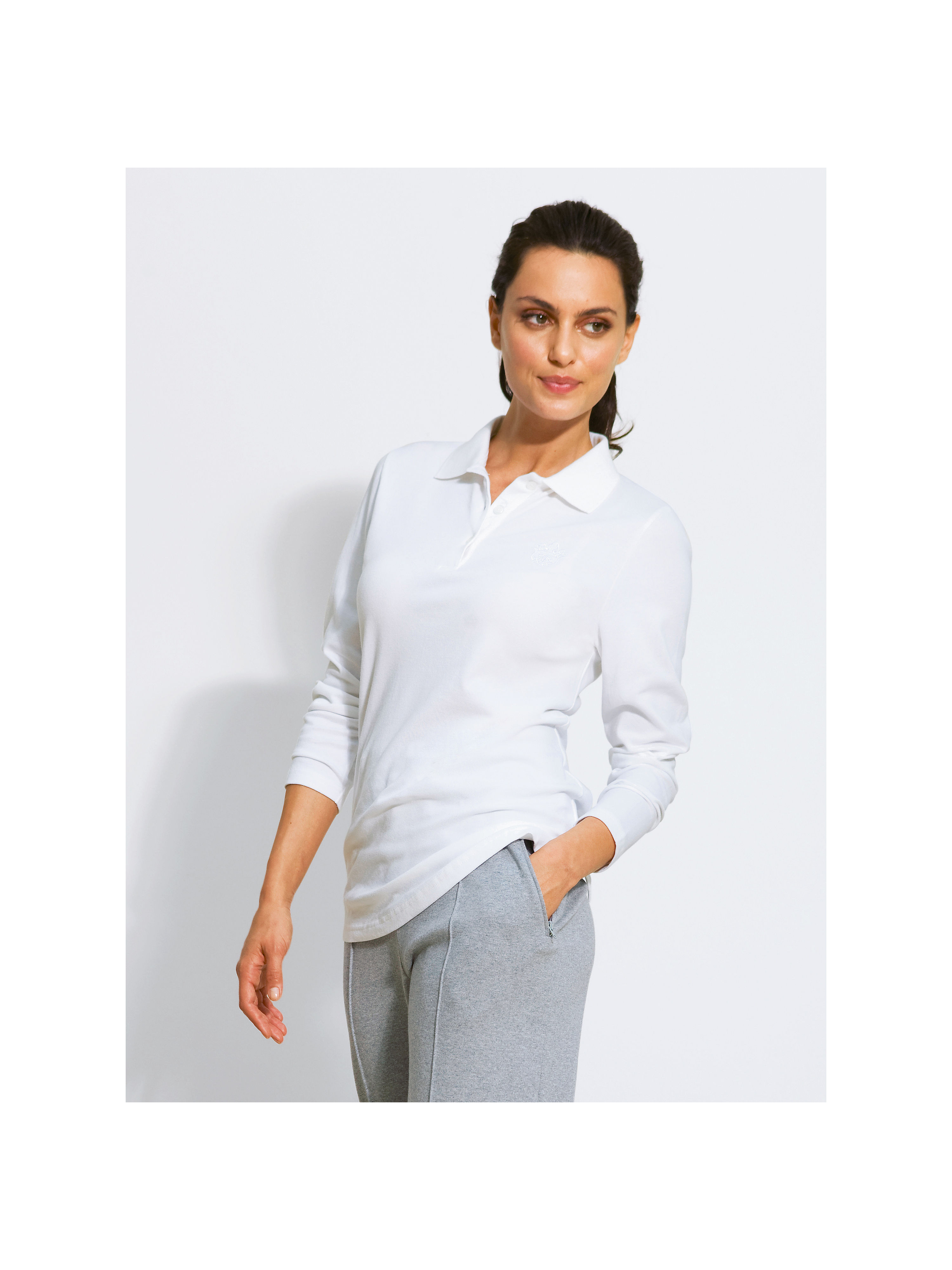Image of Polo shirt Peter Hahn white size: 18/20