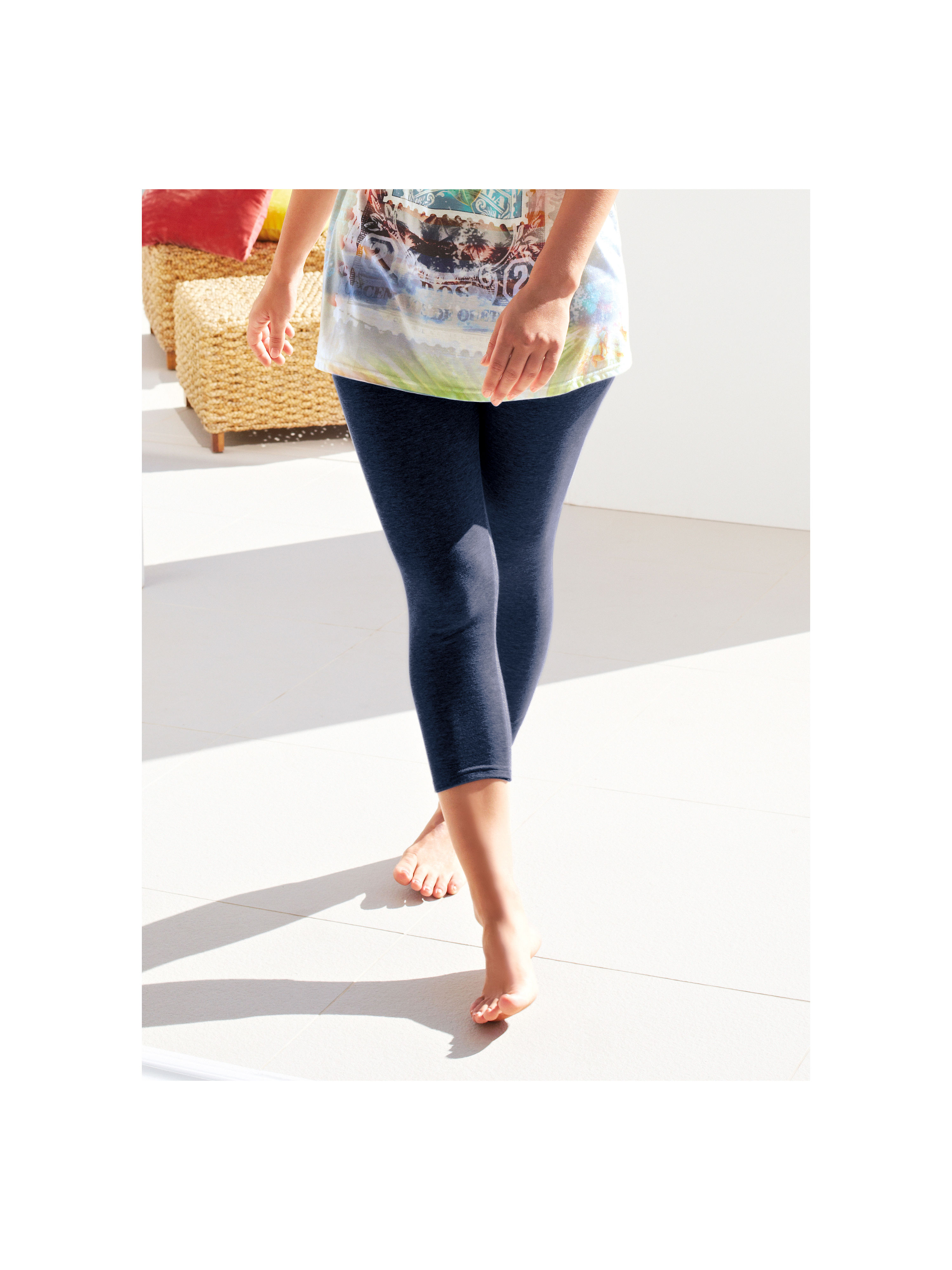 Image of Leggings Peter Hahn blue