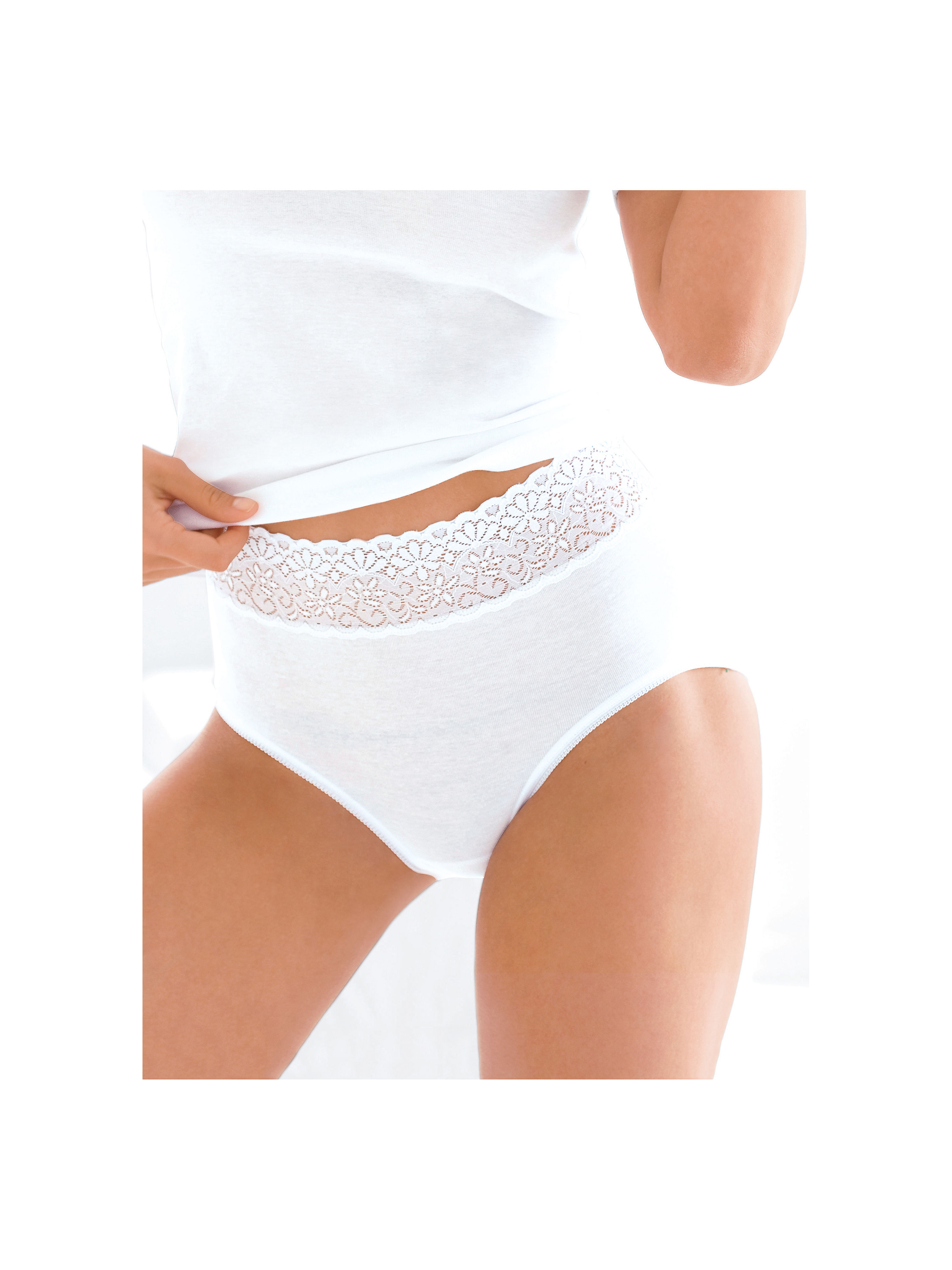 Image of High-waist briefs Peter Hahn white