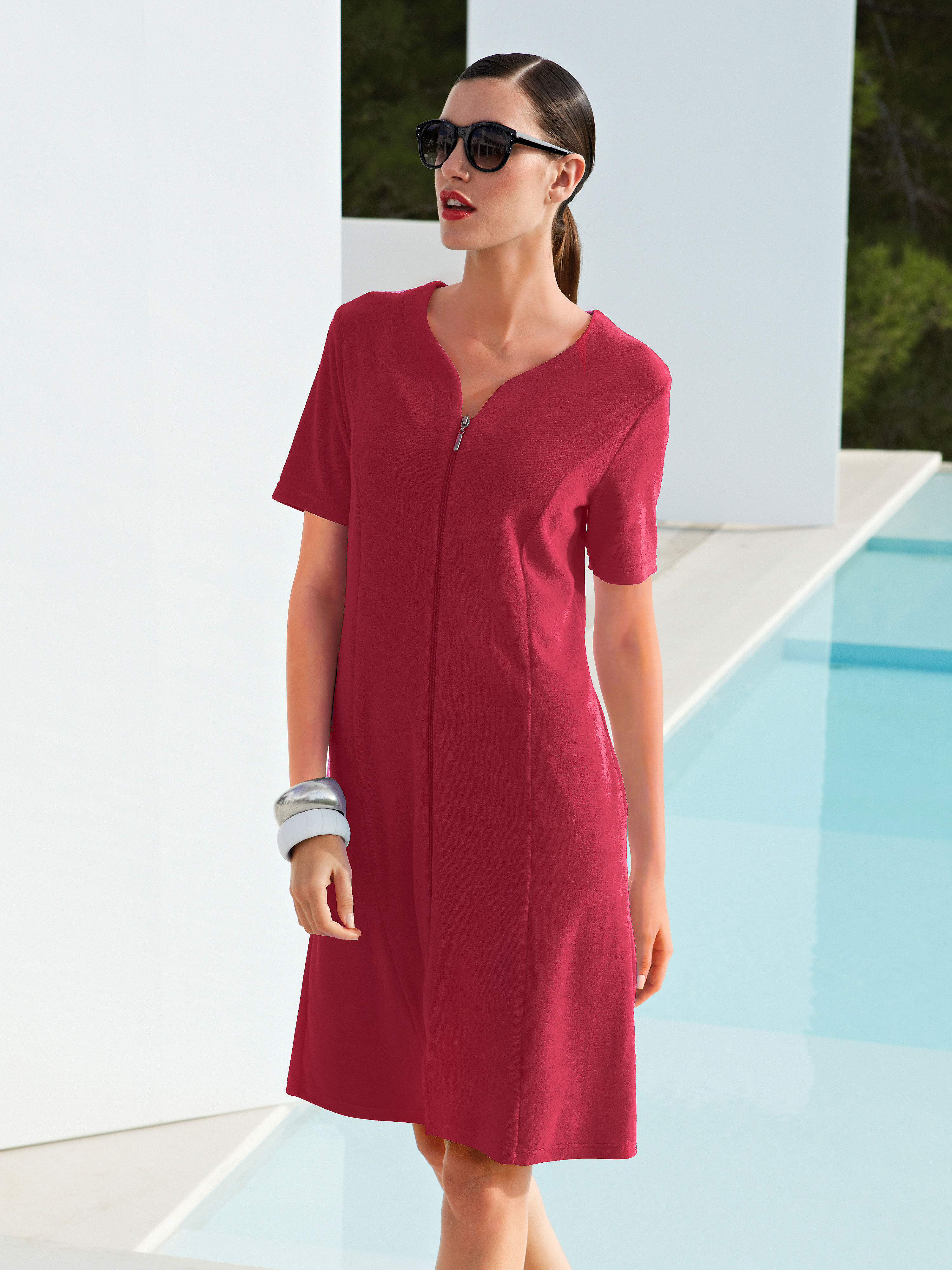 Image of Dress Peter Hahn bright pink