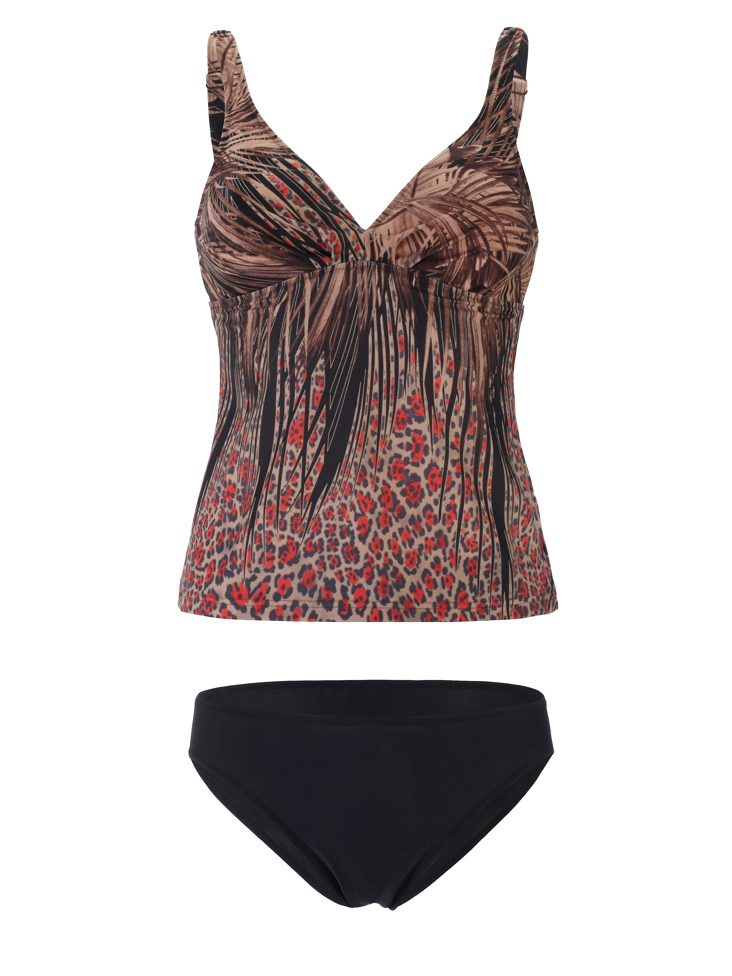 Image of Tankini with adjustable straps Diva Swim multicoloured