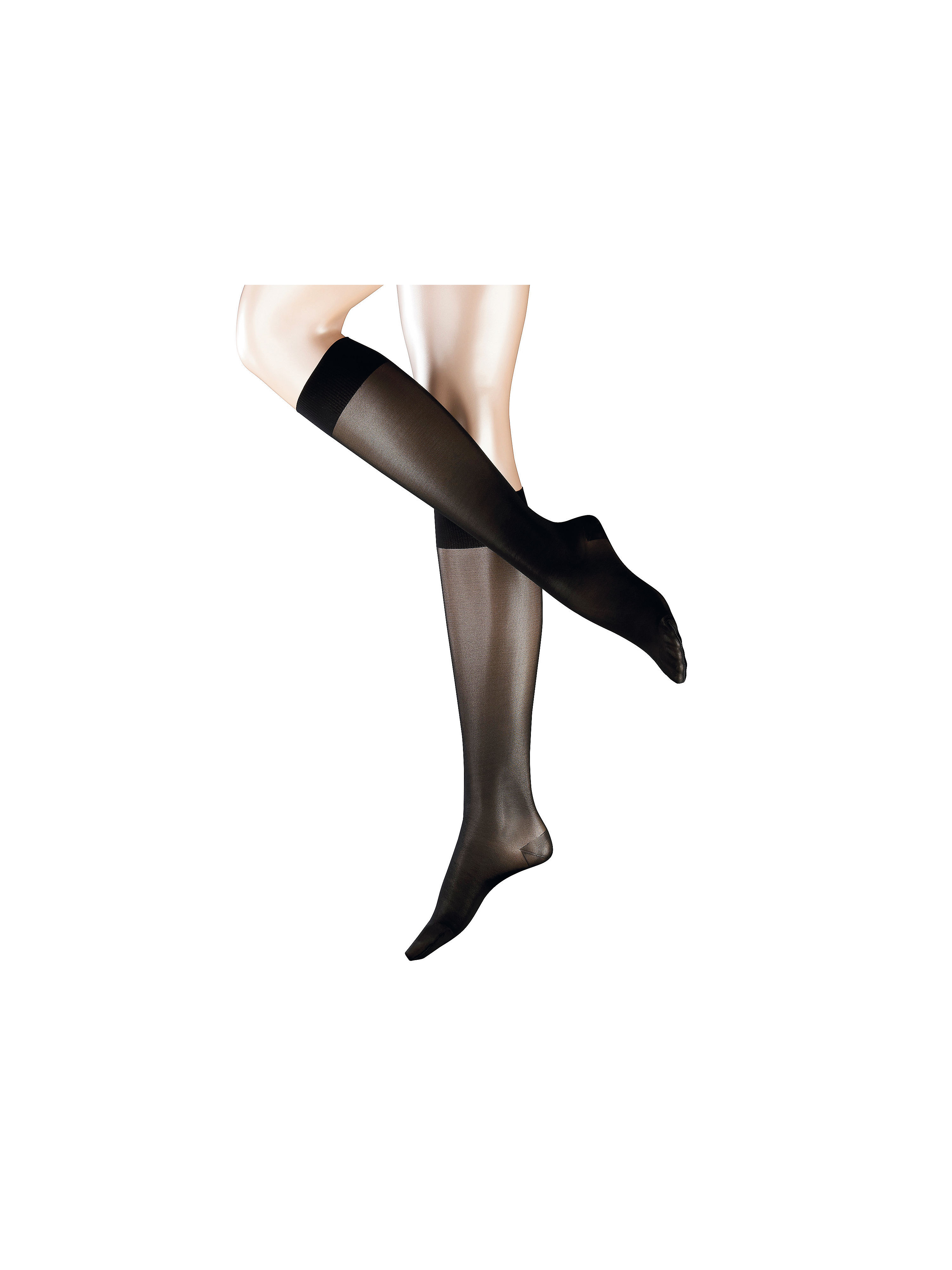 Image of Knee-length socks with revitalising effect Falke black