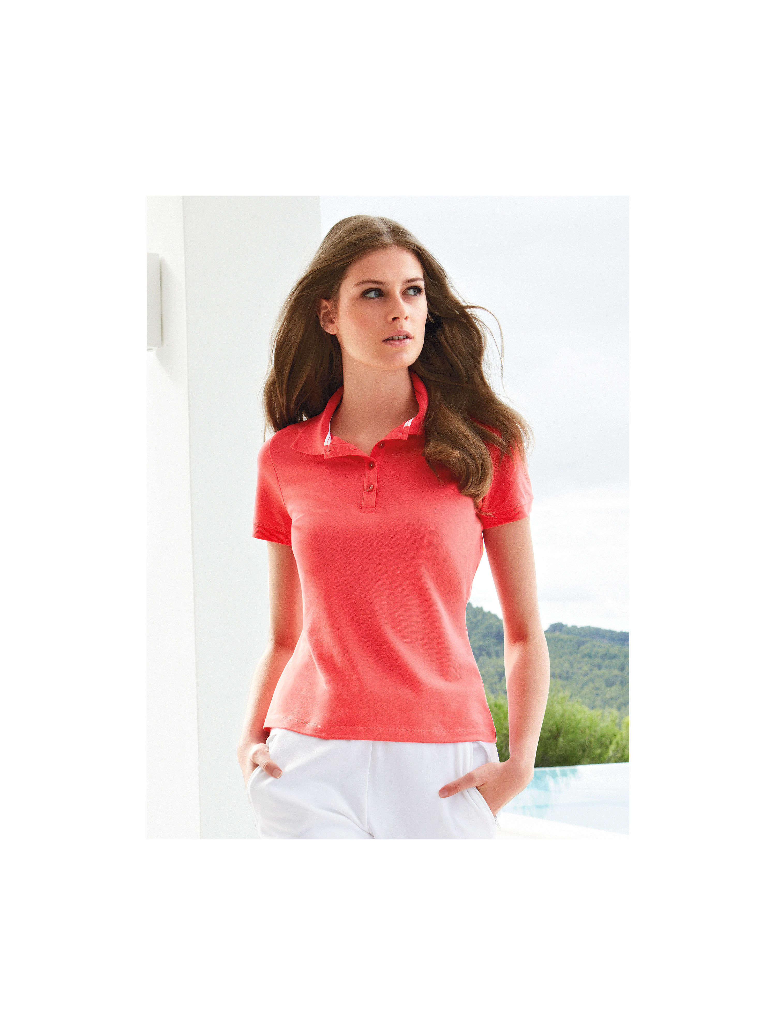 Image of Polo shirt Peter Hahn red