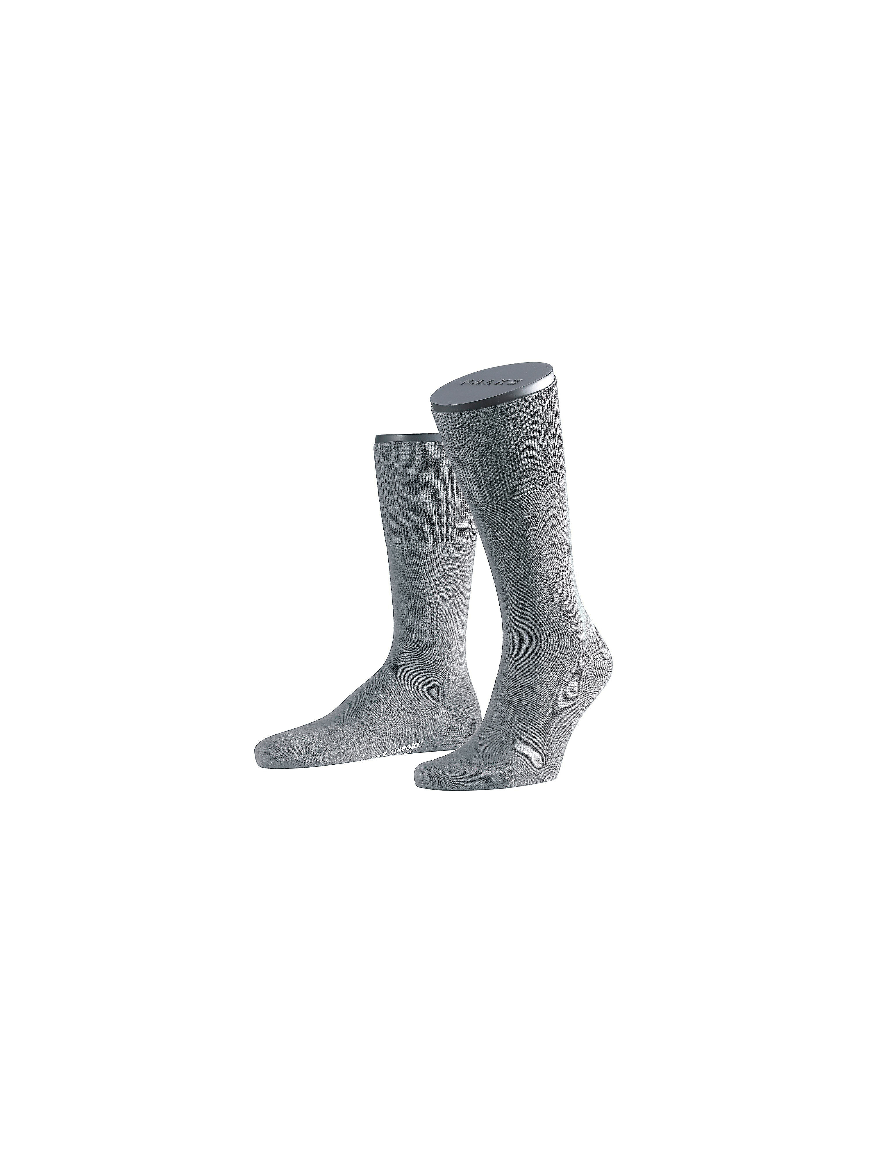 Image of Airport socks Falke grey size: 002