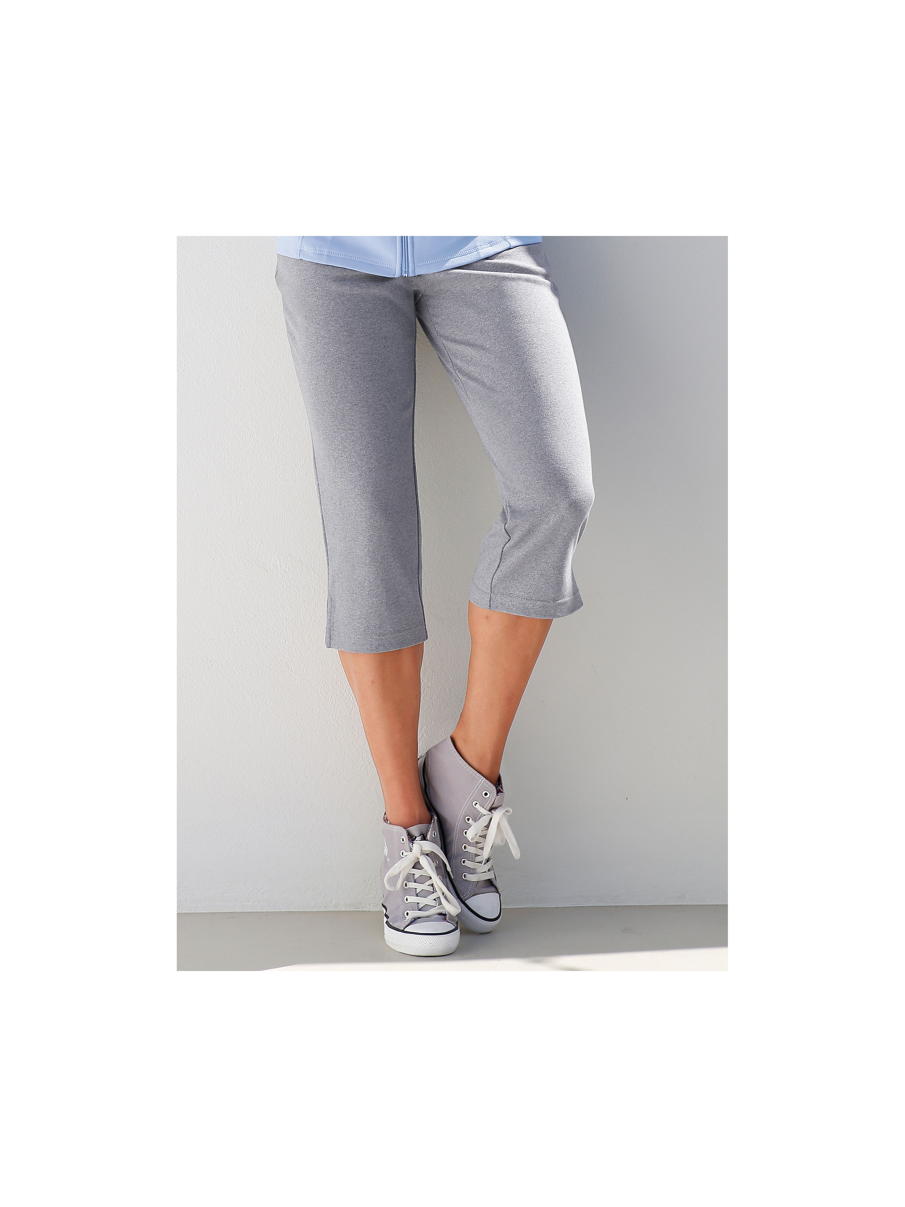 Image of 3/4-trousers Peter Hahn grey