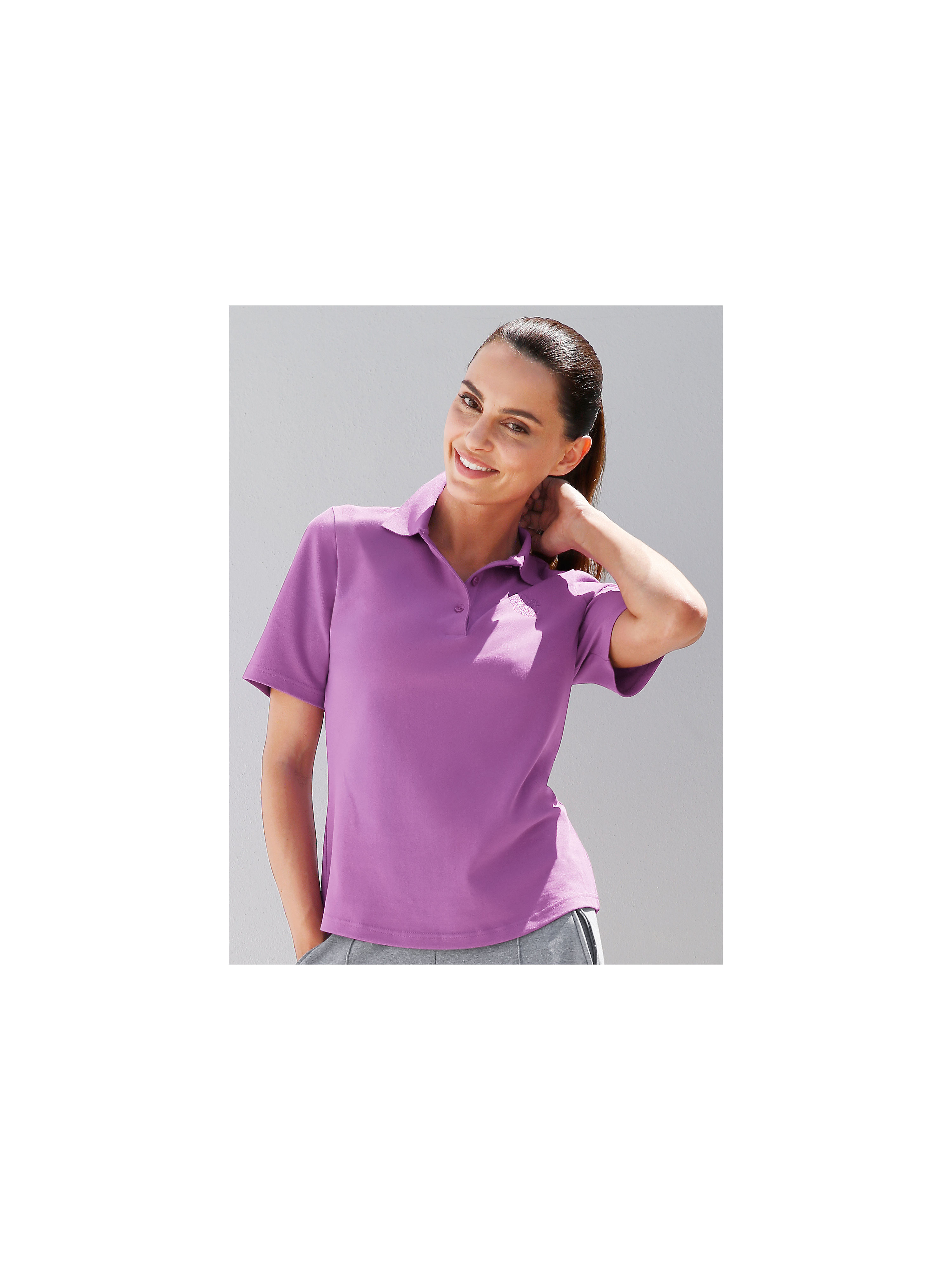Image of Polo shirt Peter Hahn bright pink
