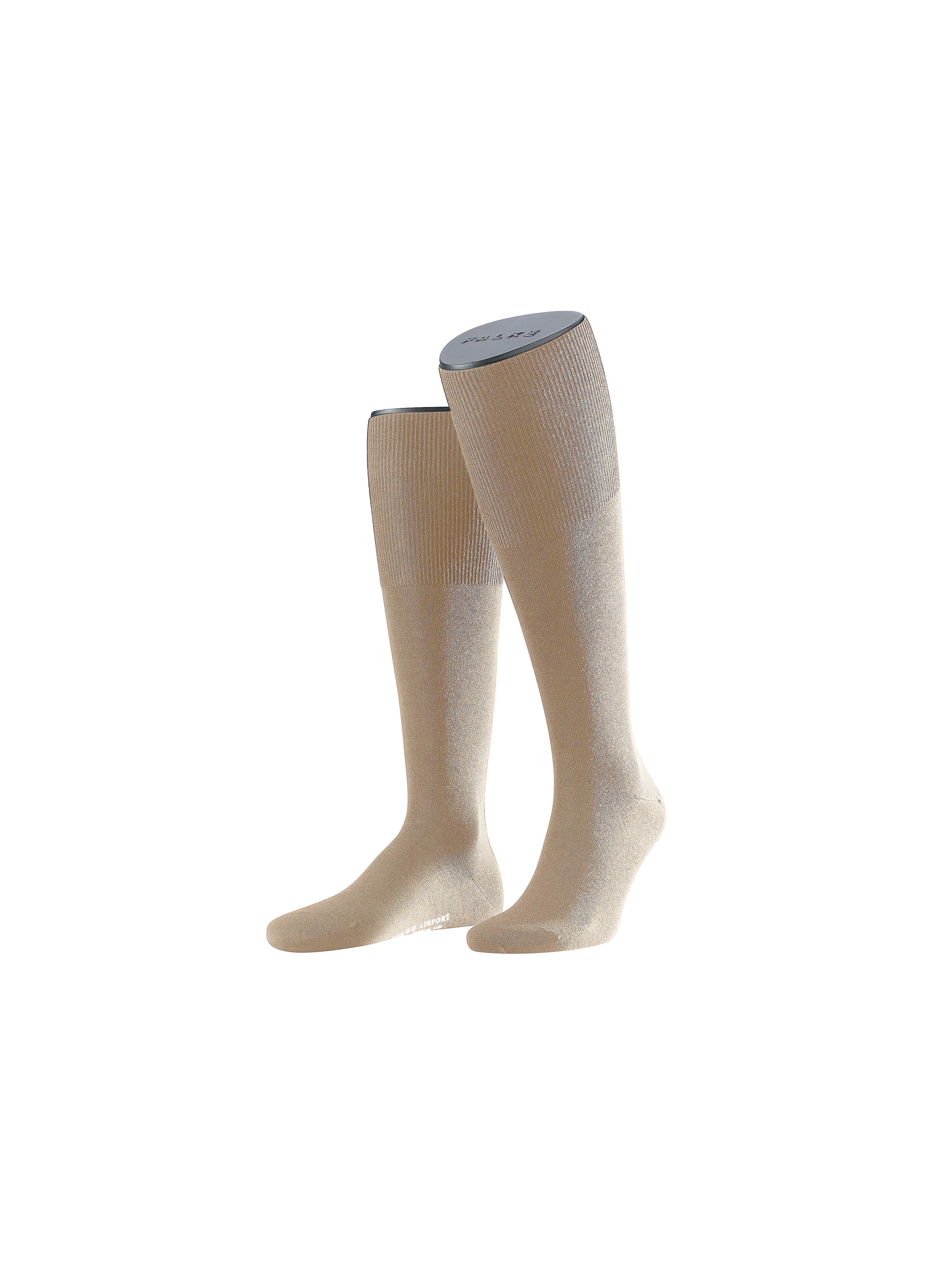 Image of Airport knee-length socks Falke beige