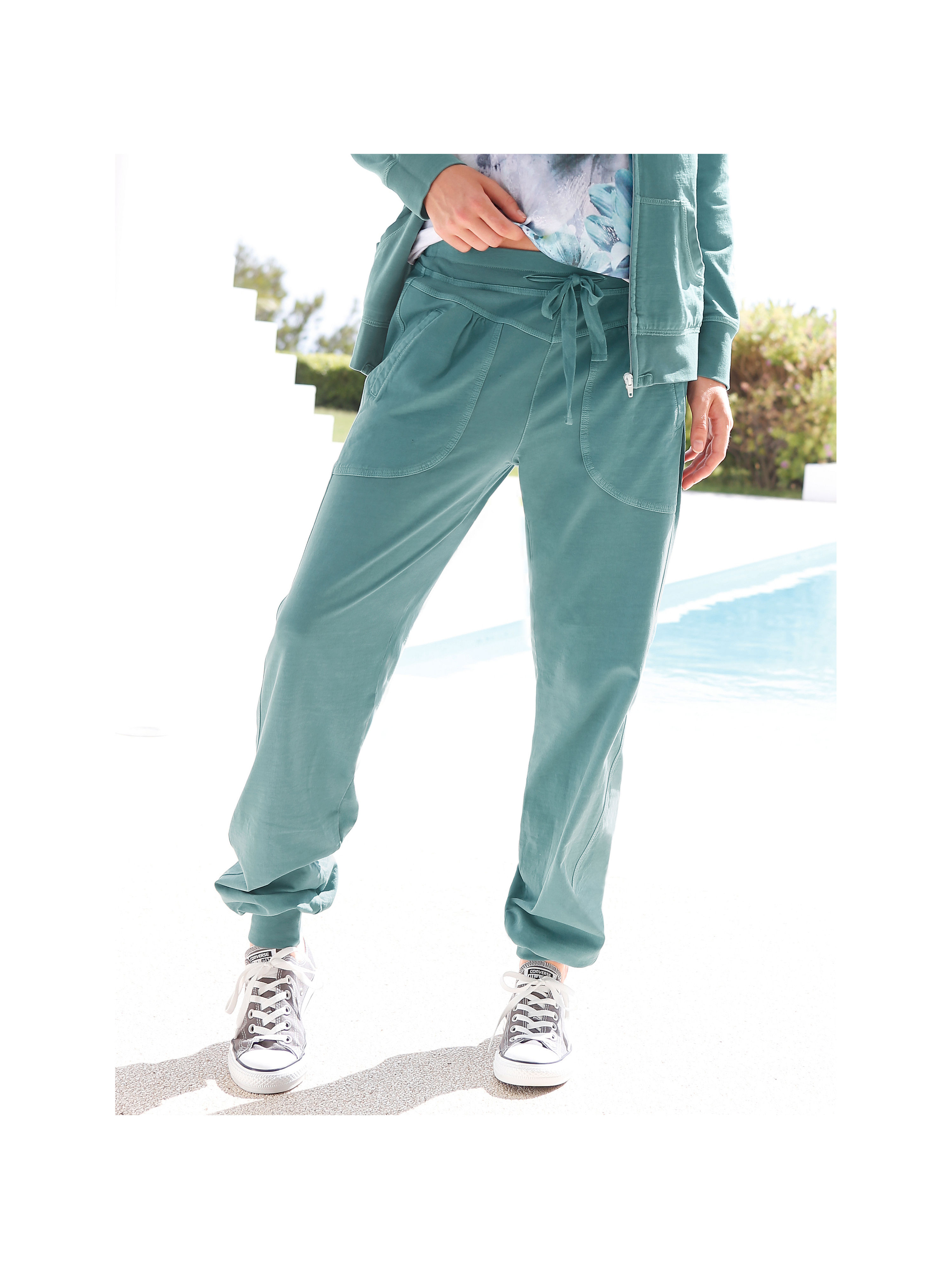 Image of Leisure trousers Peter Hahn green
