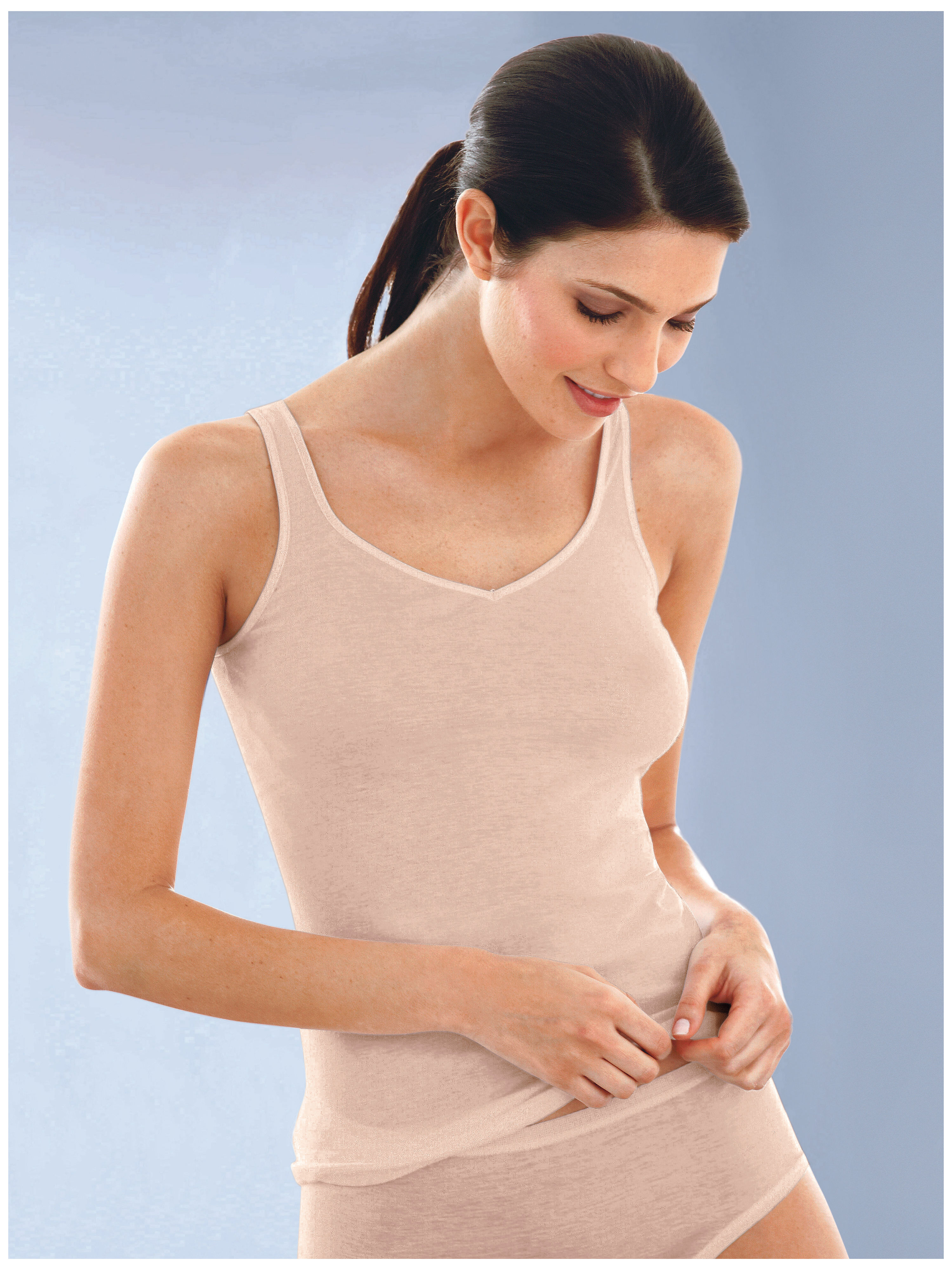 Image of Vest Mey beige