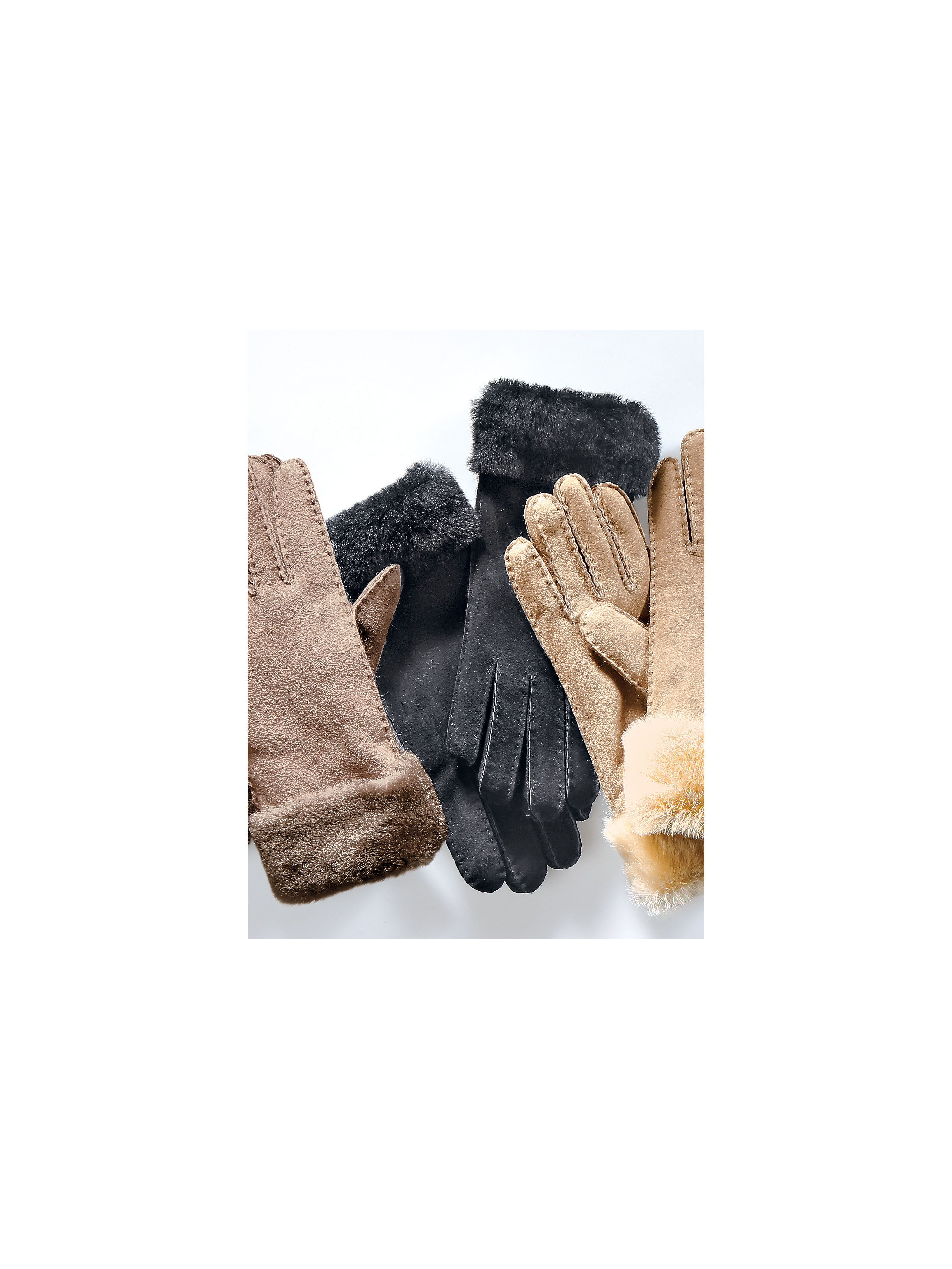 Image of Gloves Emu black