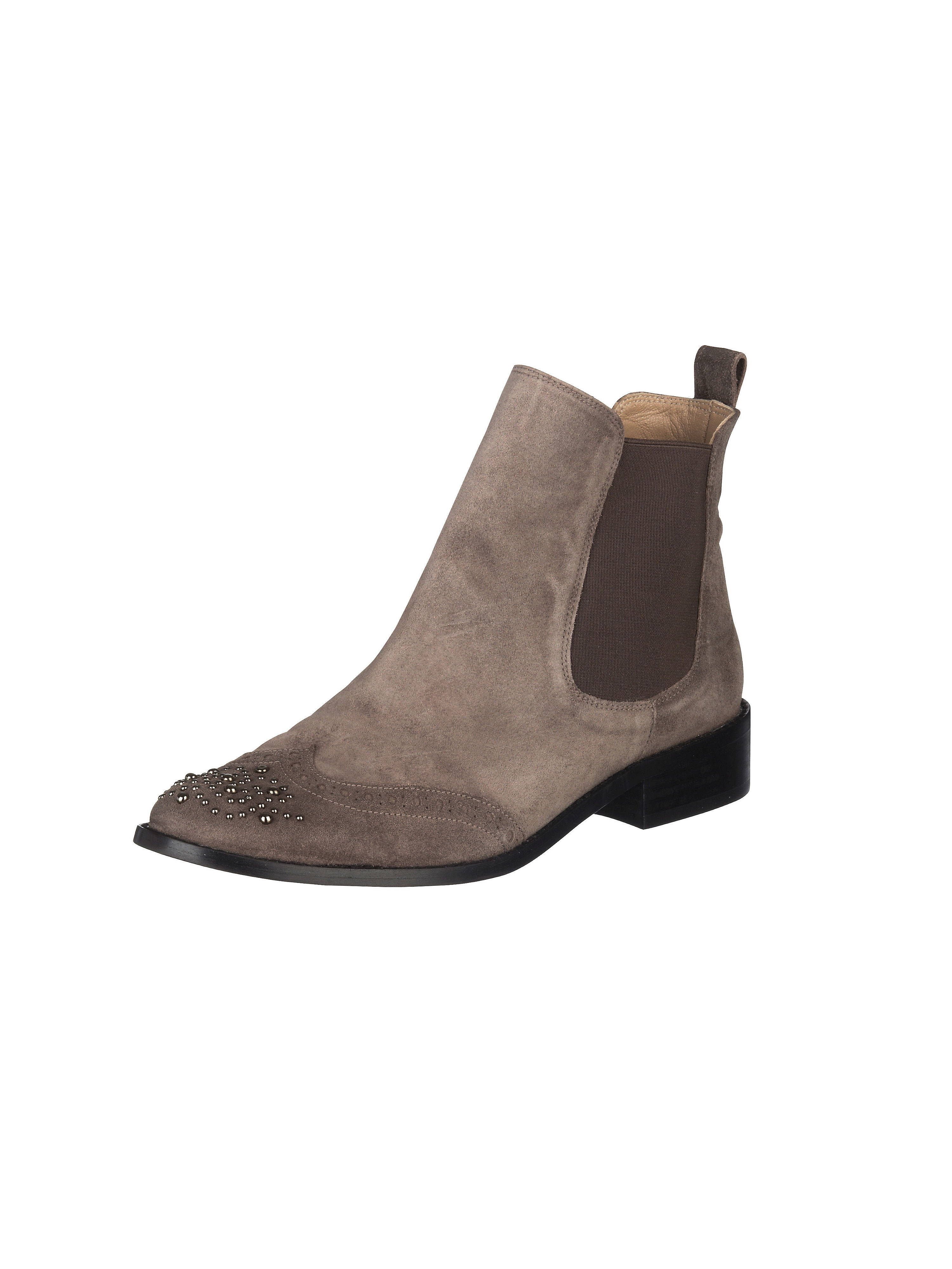 Image of Oiled suede ankle boots Uta Raasch brown