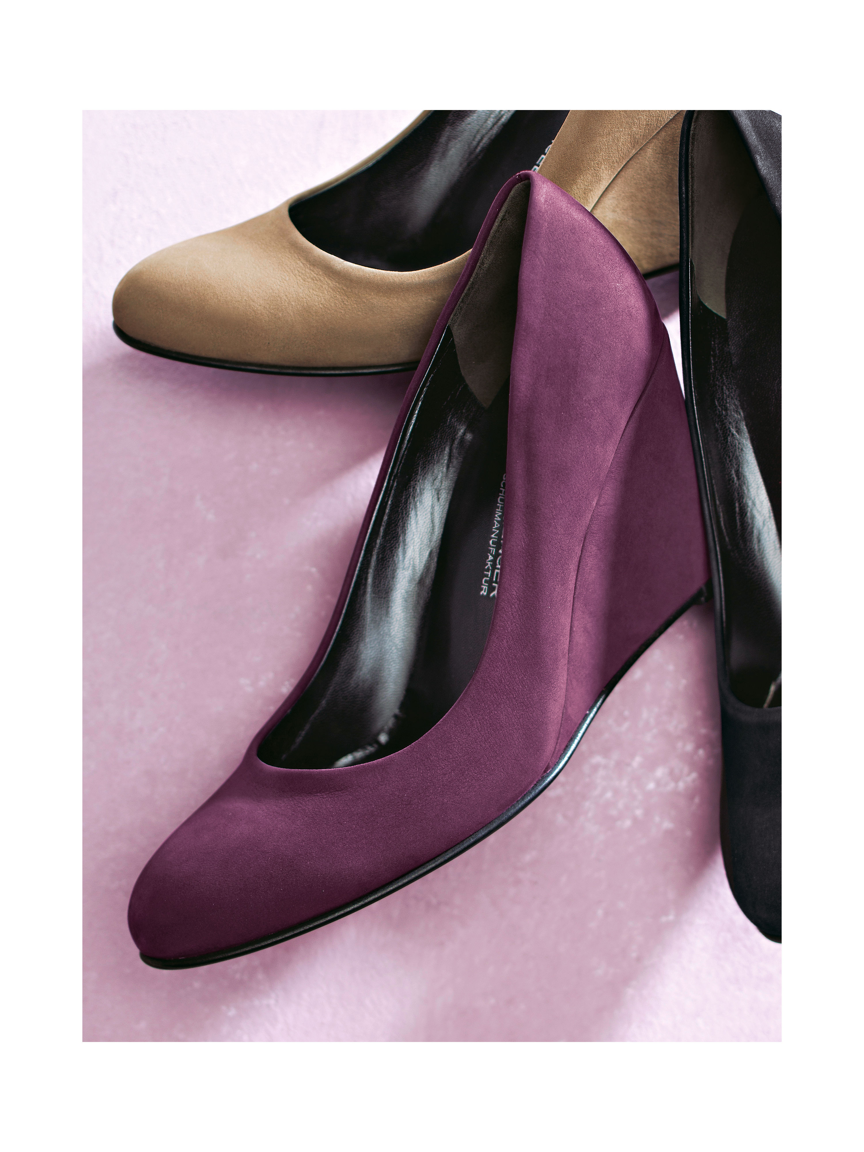 Image of Wedge shoes Kennel & Schmenger purple size: 39