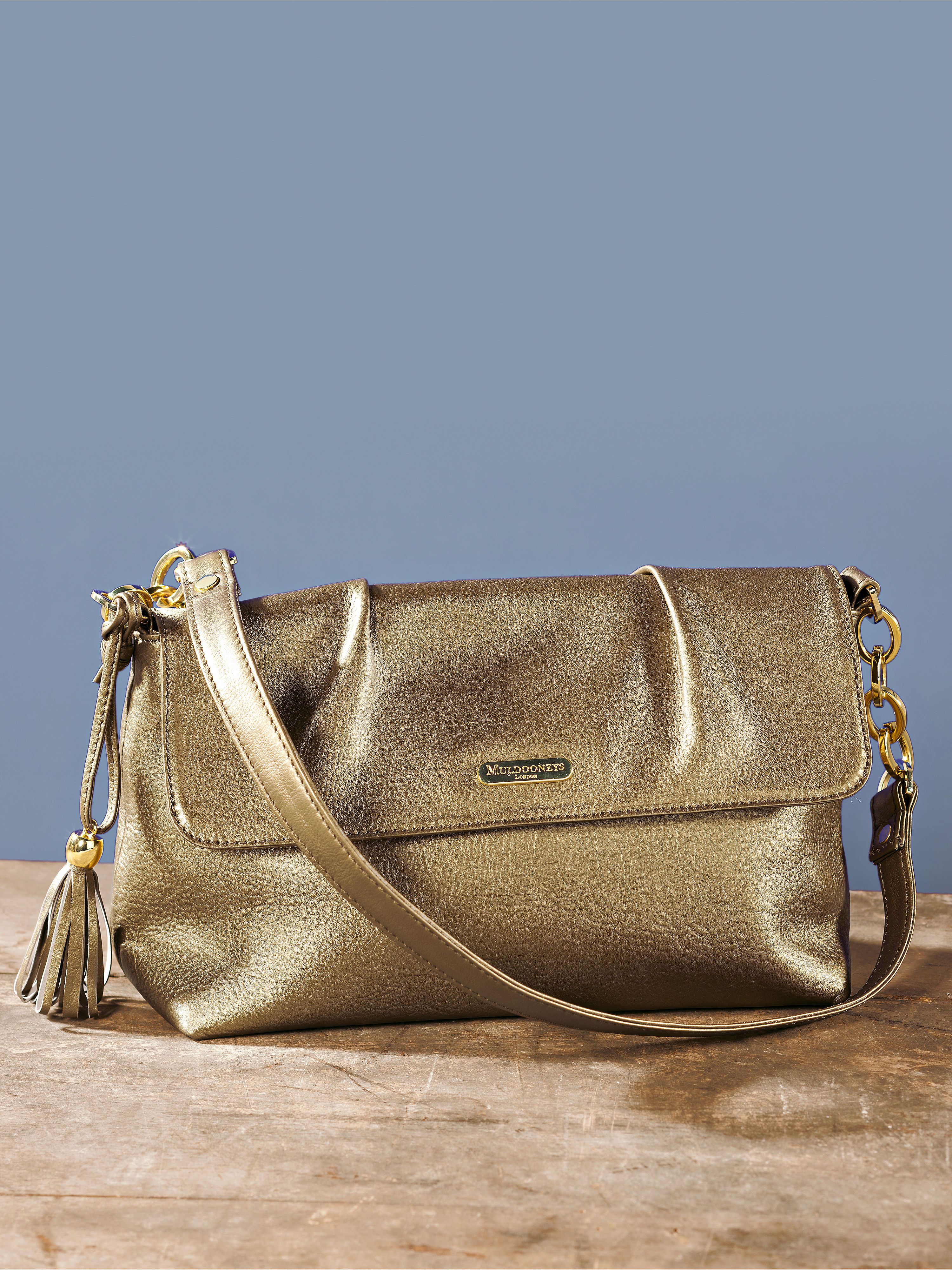 Image of Handbag Muldooneys of London gold