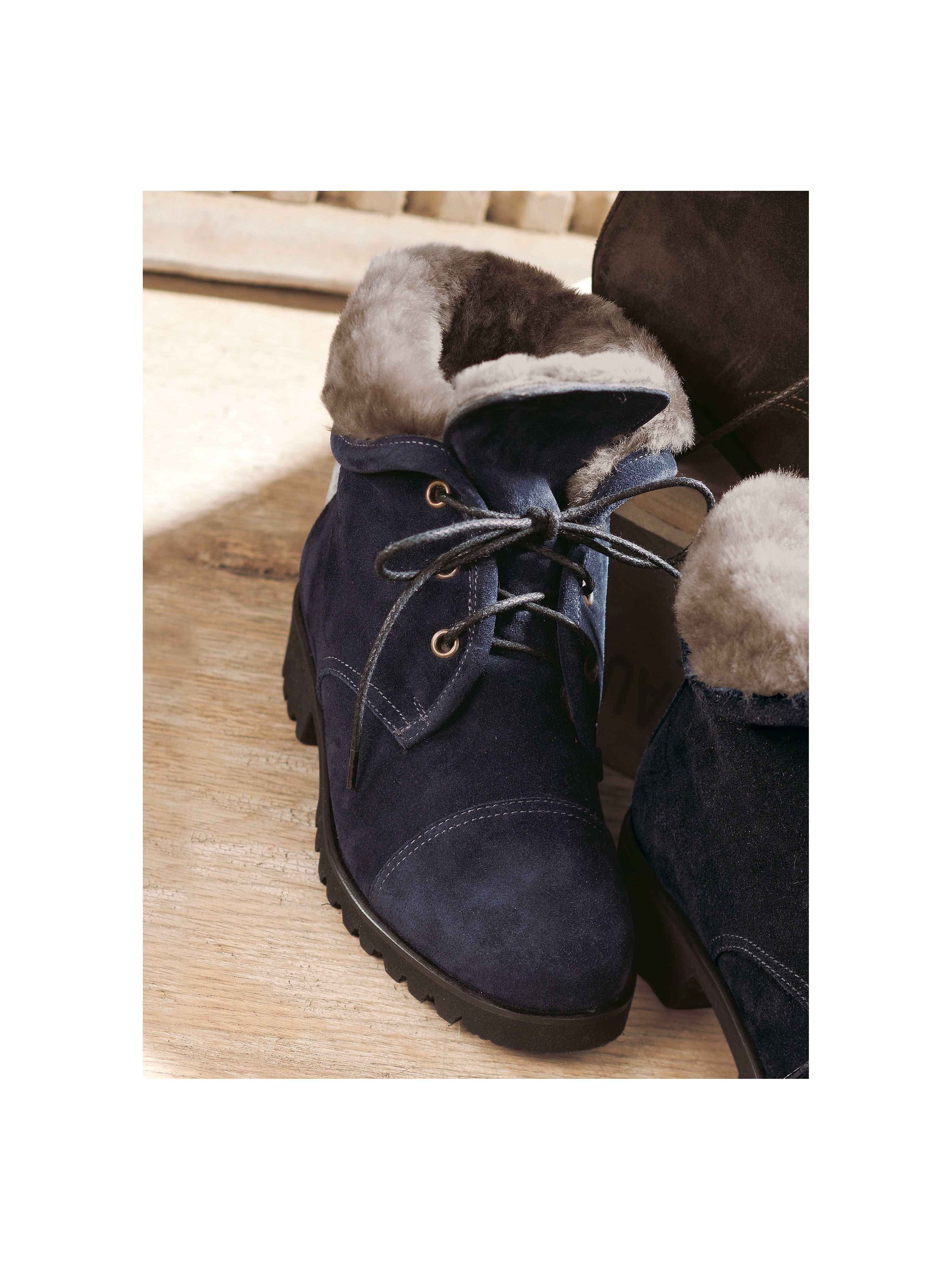 Image of Boots Peter Hahn blue size: 42