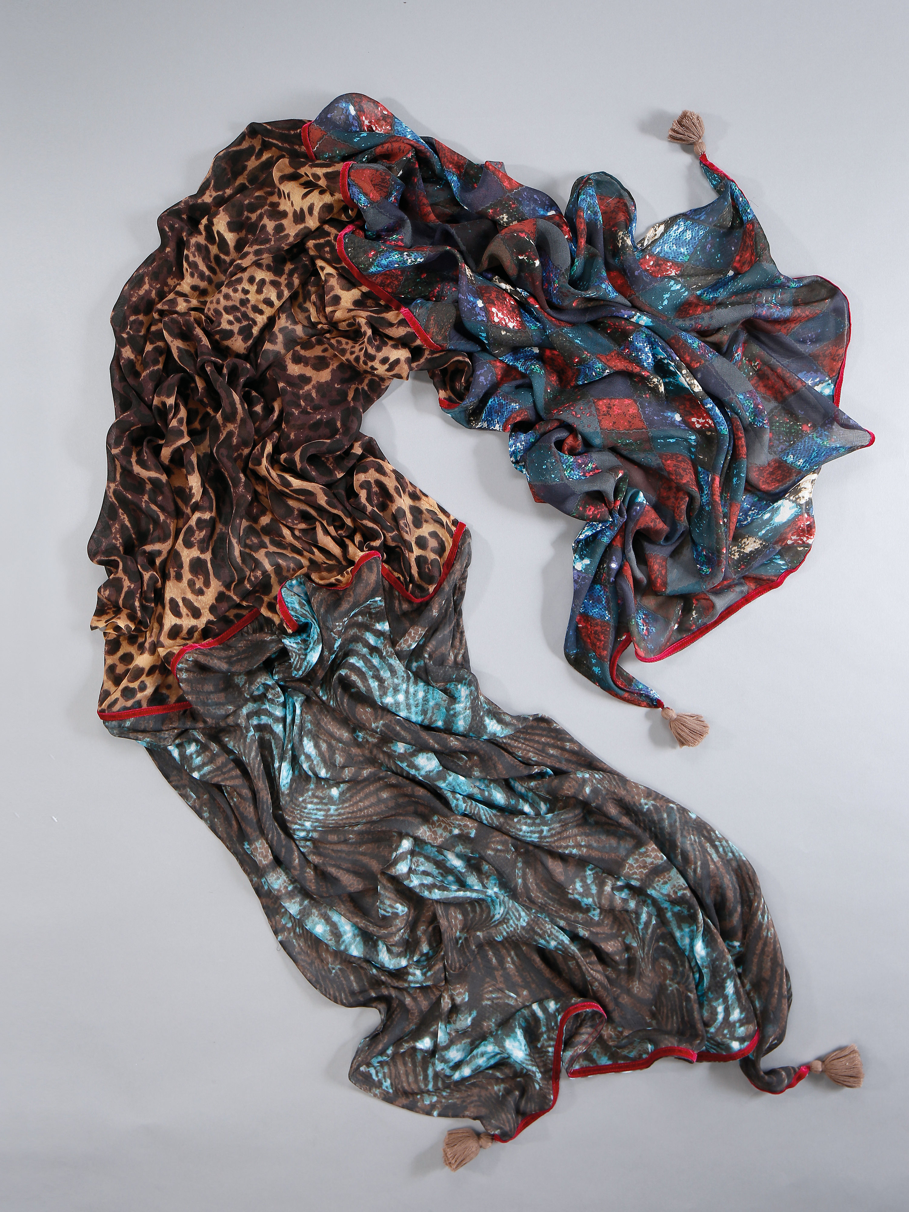 Image of Scarf Looxent multicoloured