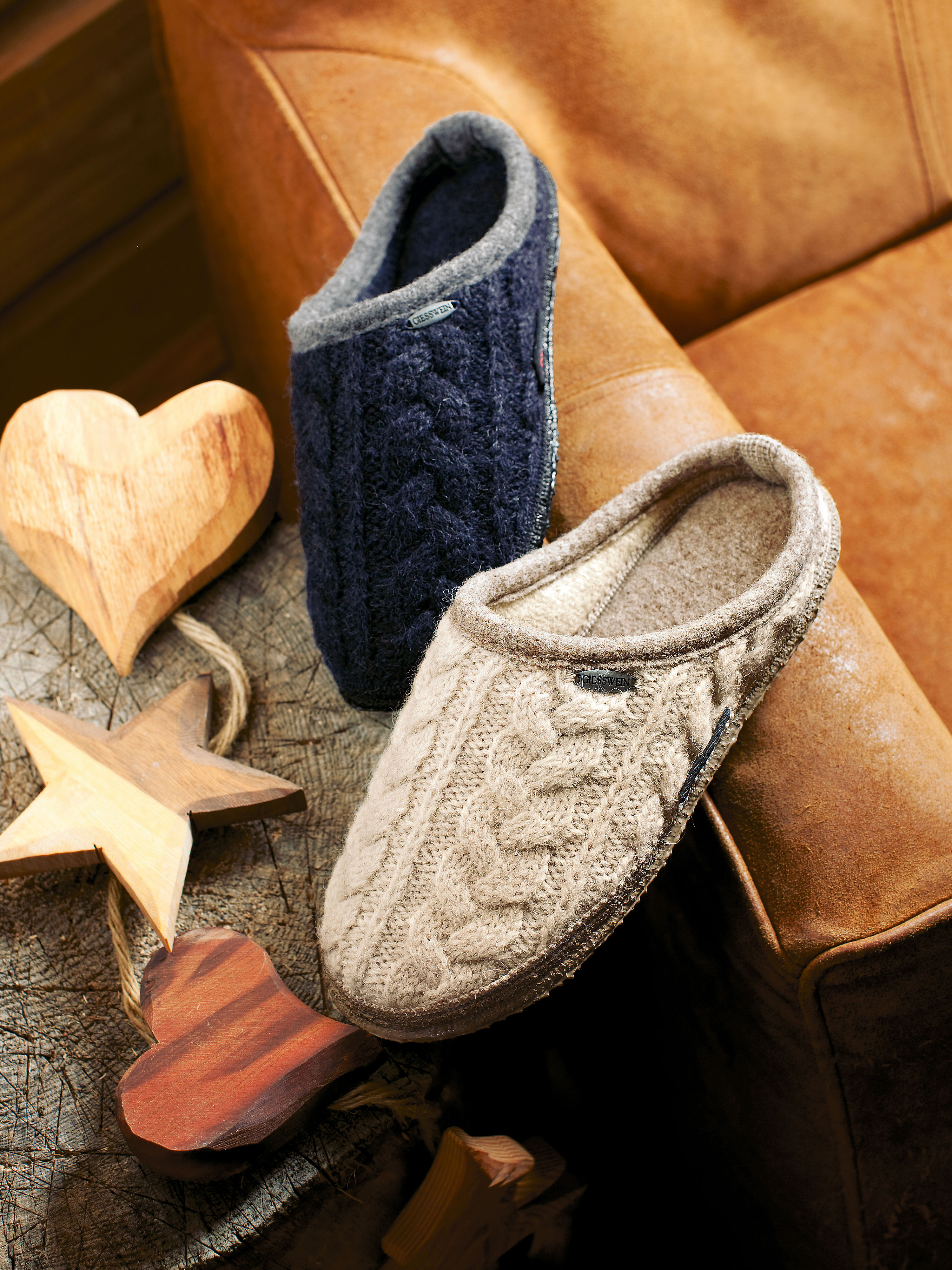 Image of Slippers Giesswein beige