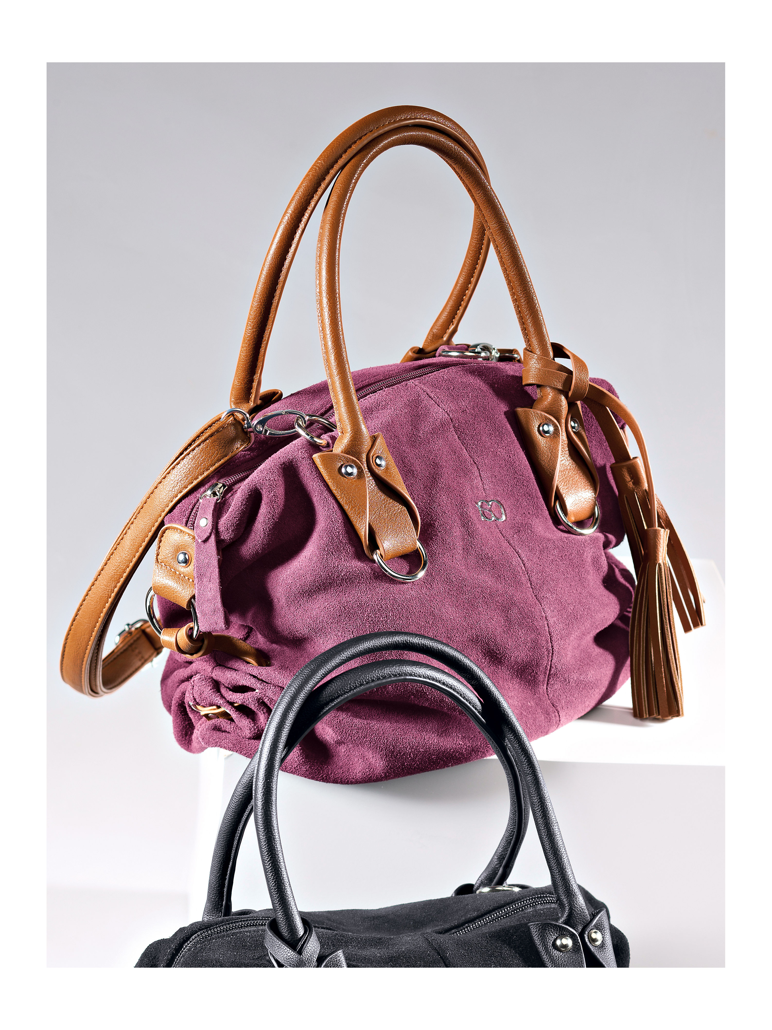 Image of Handbag Peter Hahn bright pink