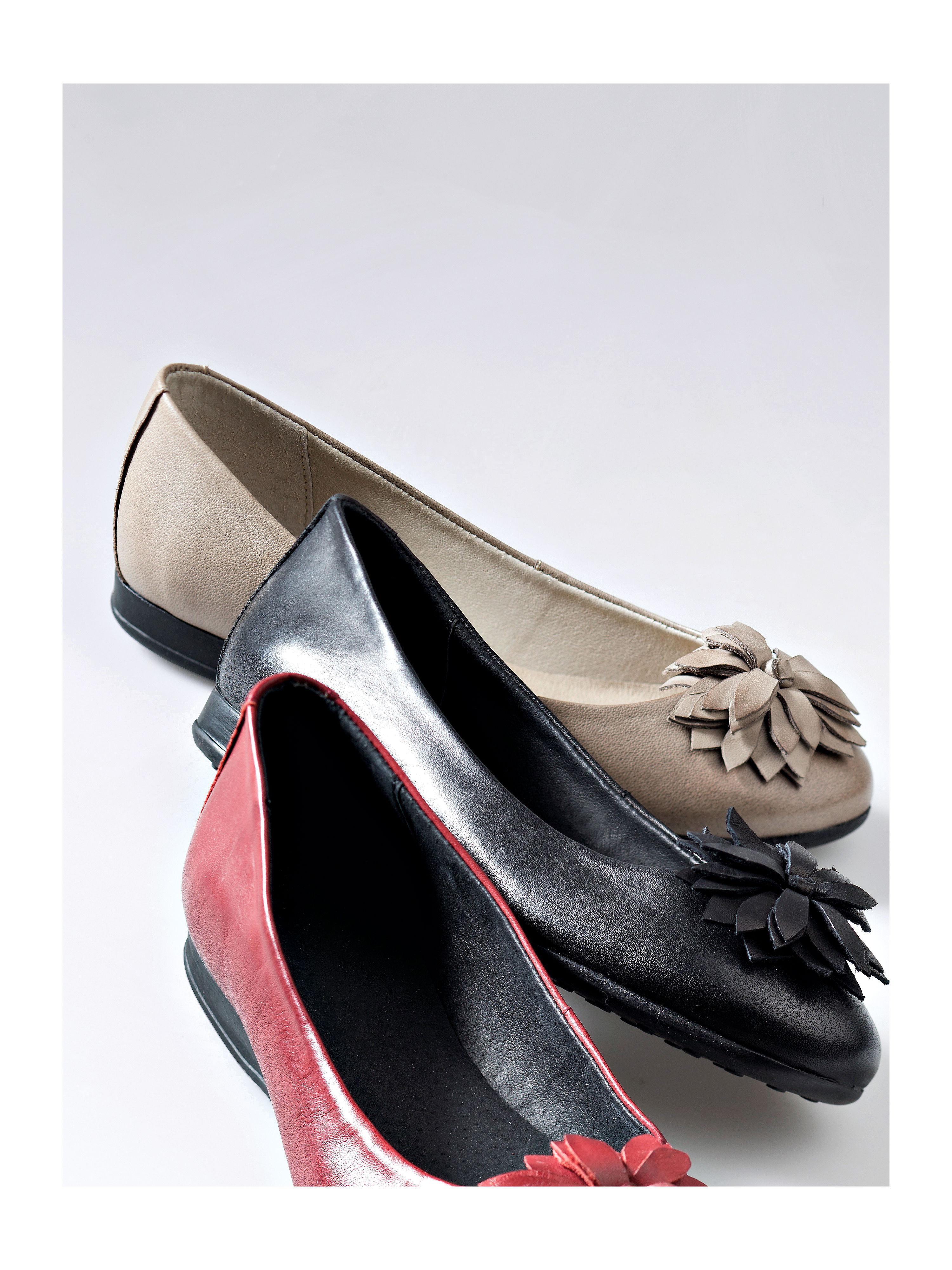 Image of Ballerina pumps Peter Hahn beige