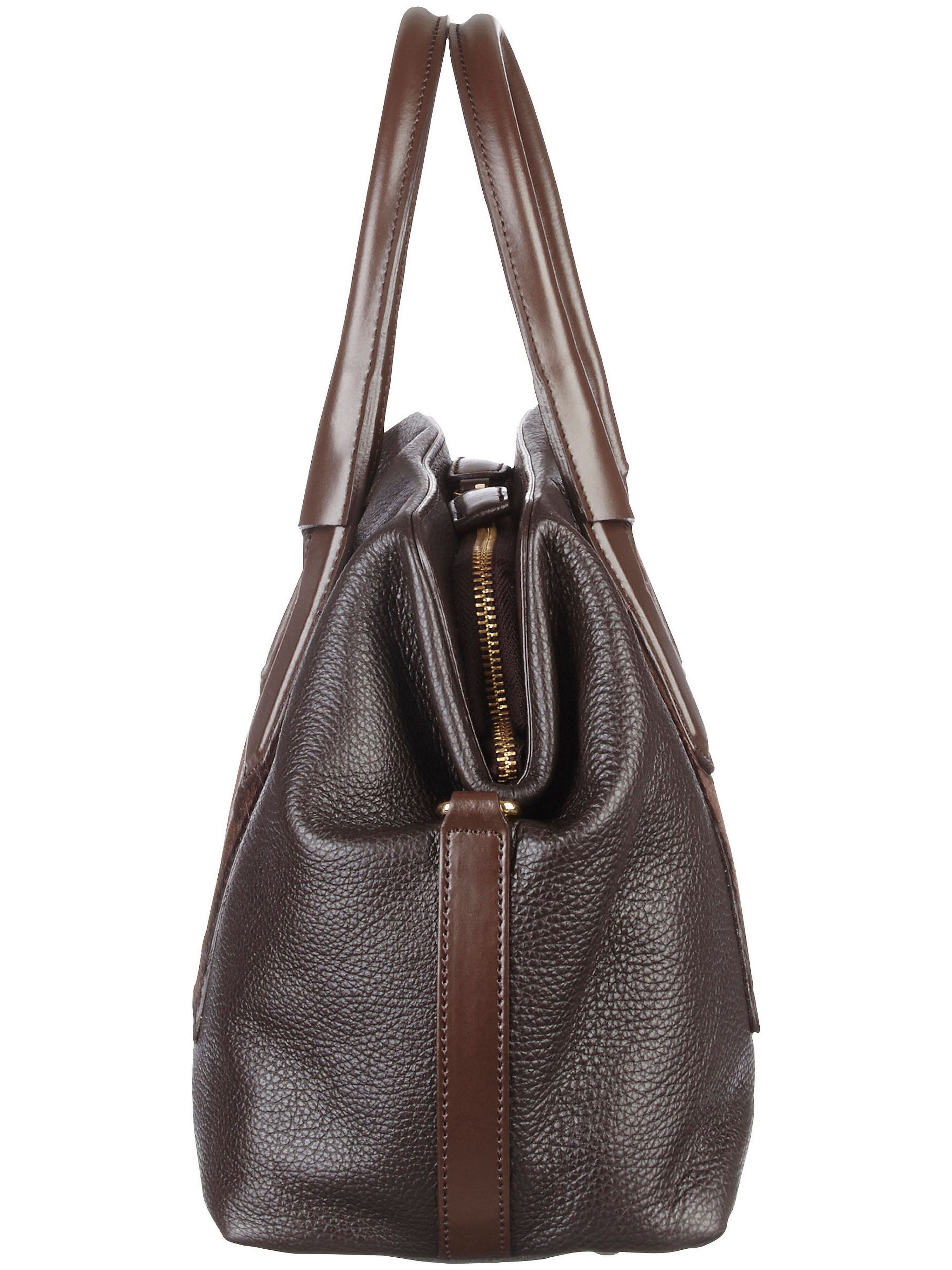 Image of Bag in slightly textured leather Uta Raasch brown