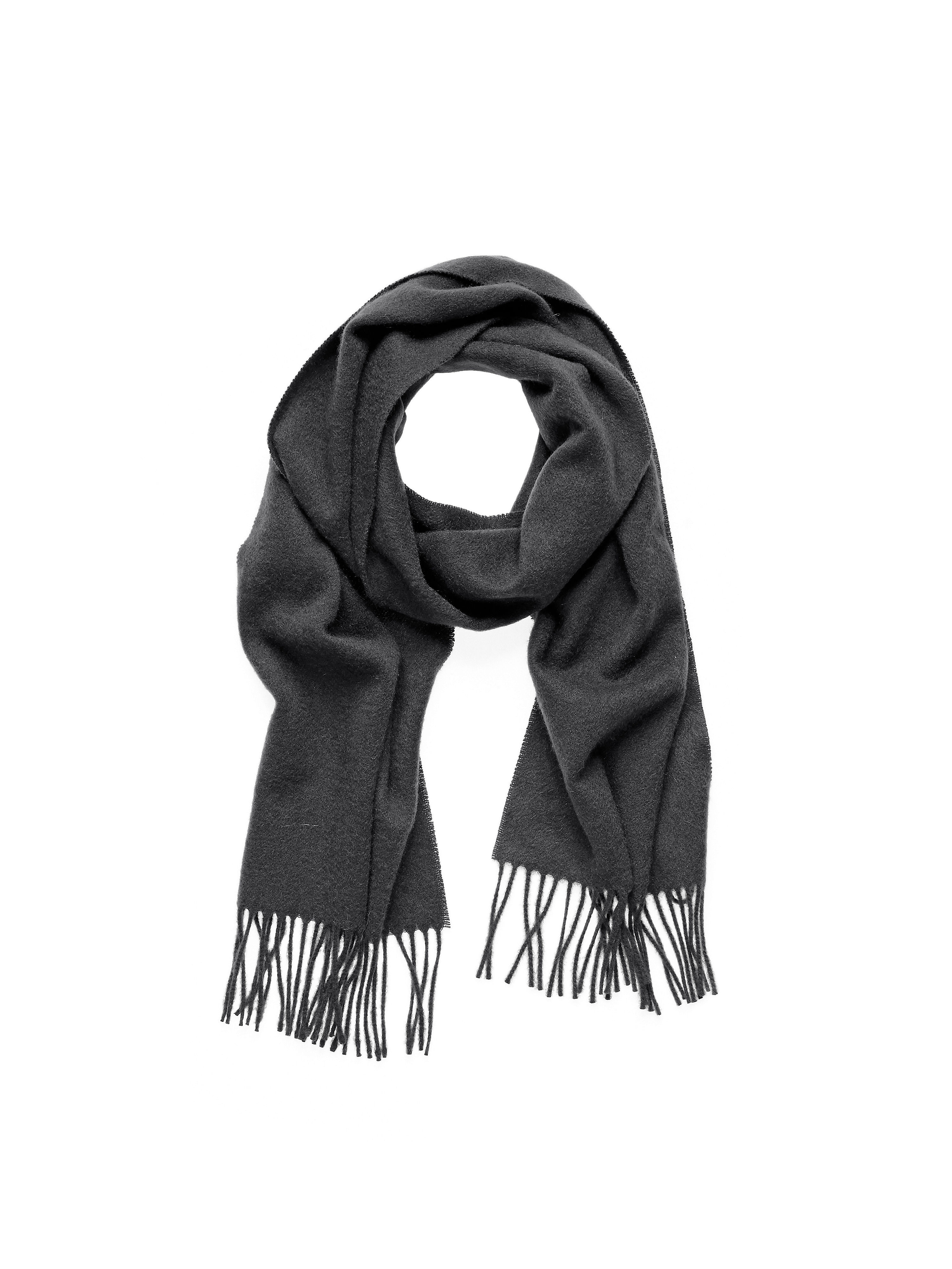 Image of Scarf made from pure cashmere Peter Hahn grey