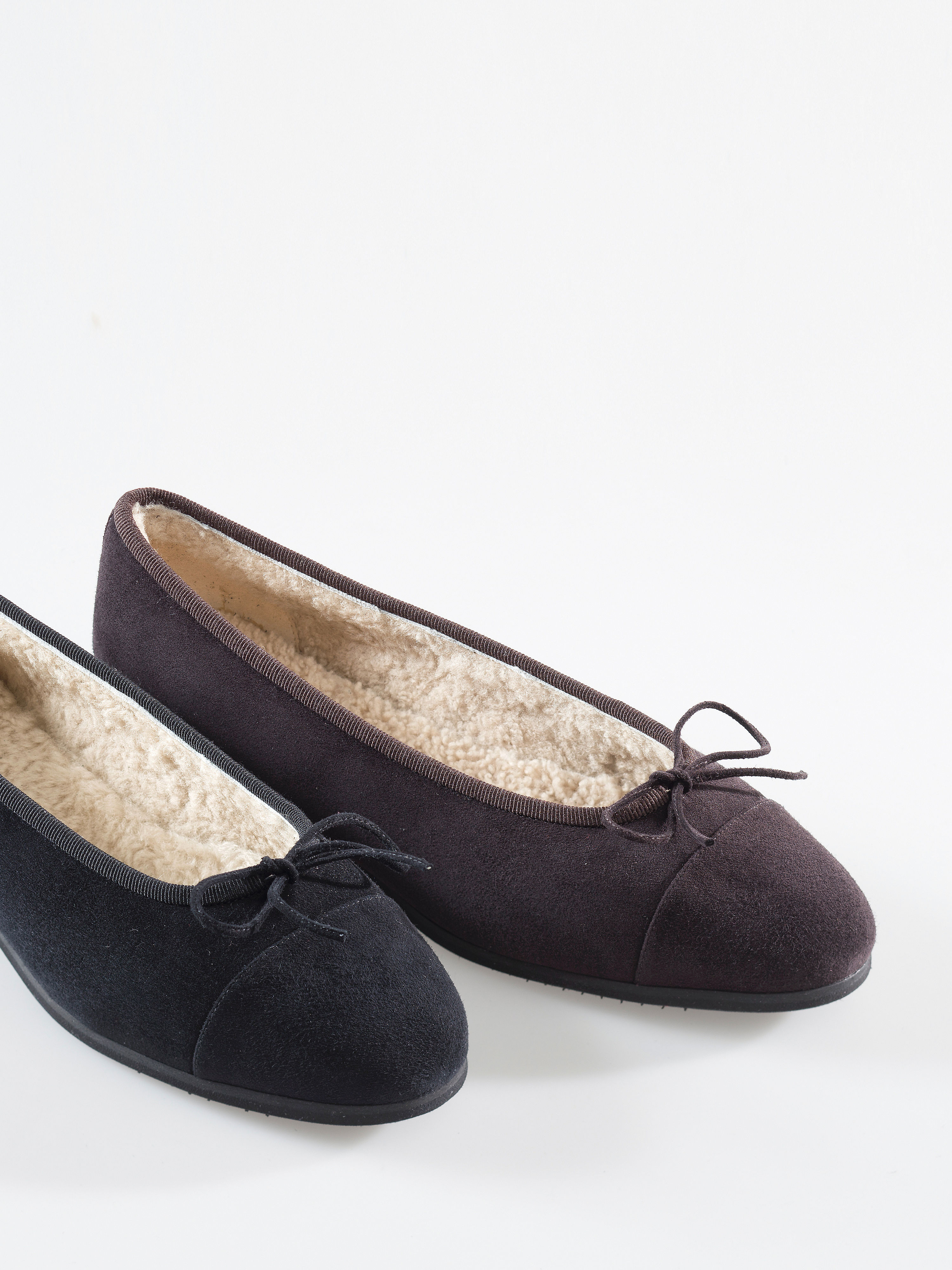 Image of Fashionable ballerinas UNÜTZER brown