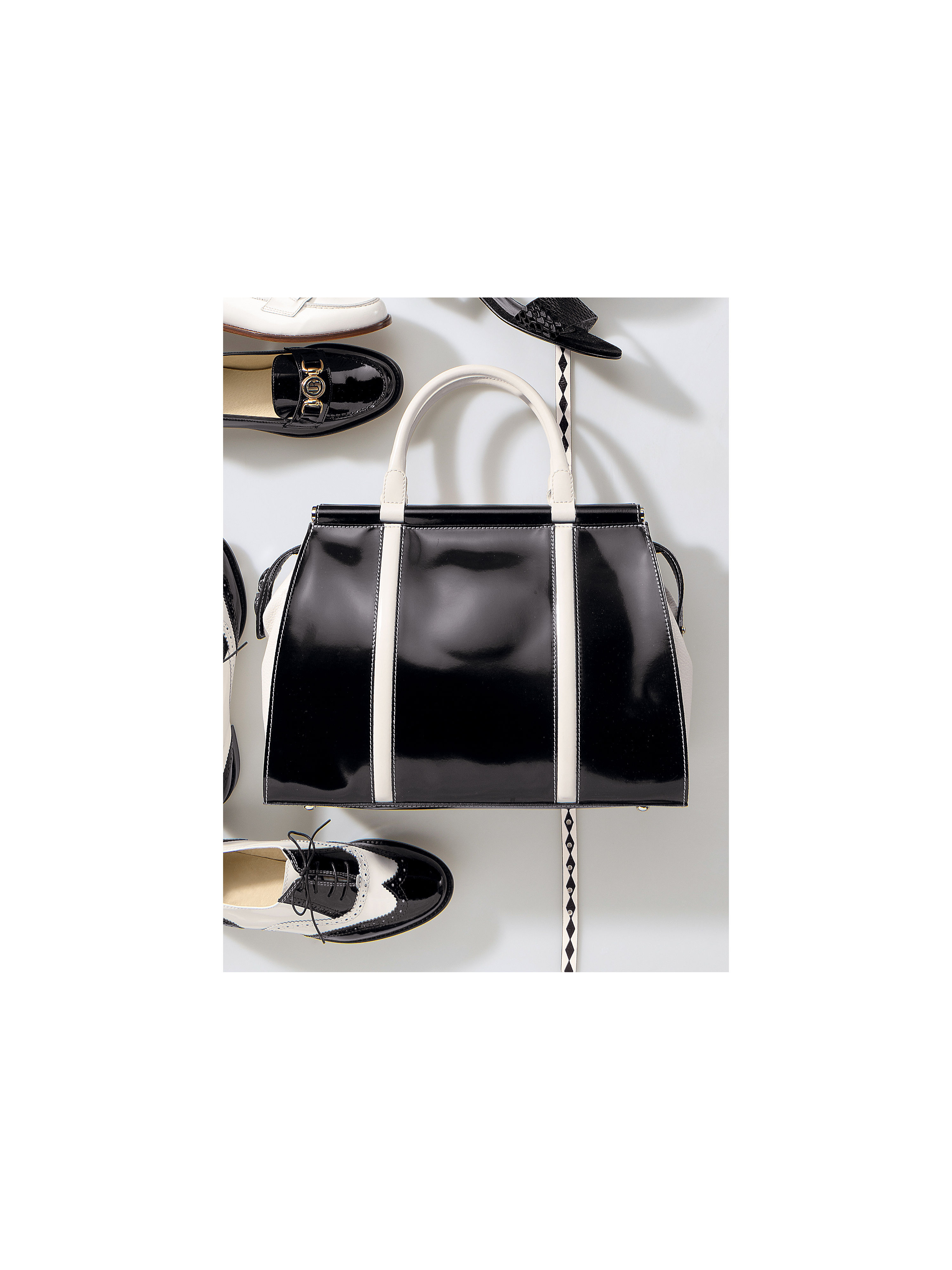Image of Bag made from nappa leather Uta Raasch black