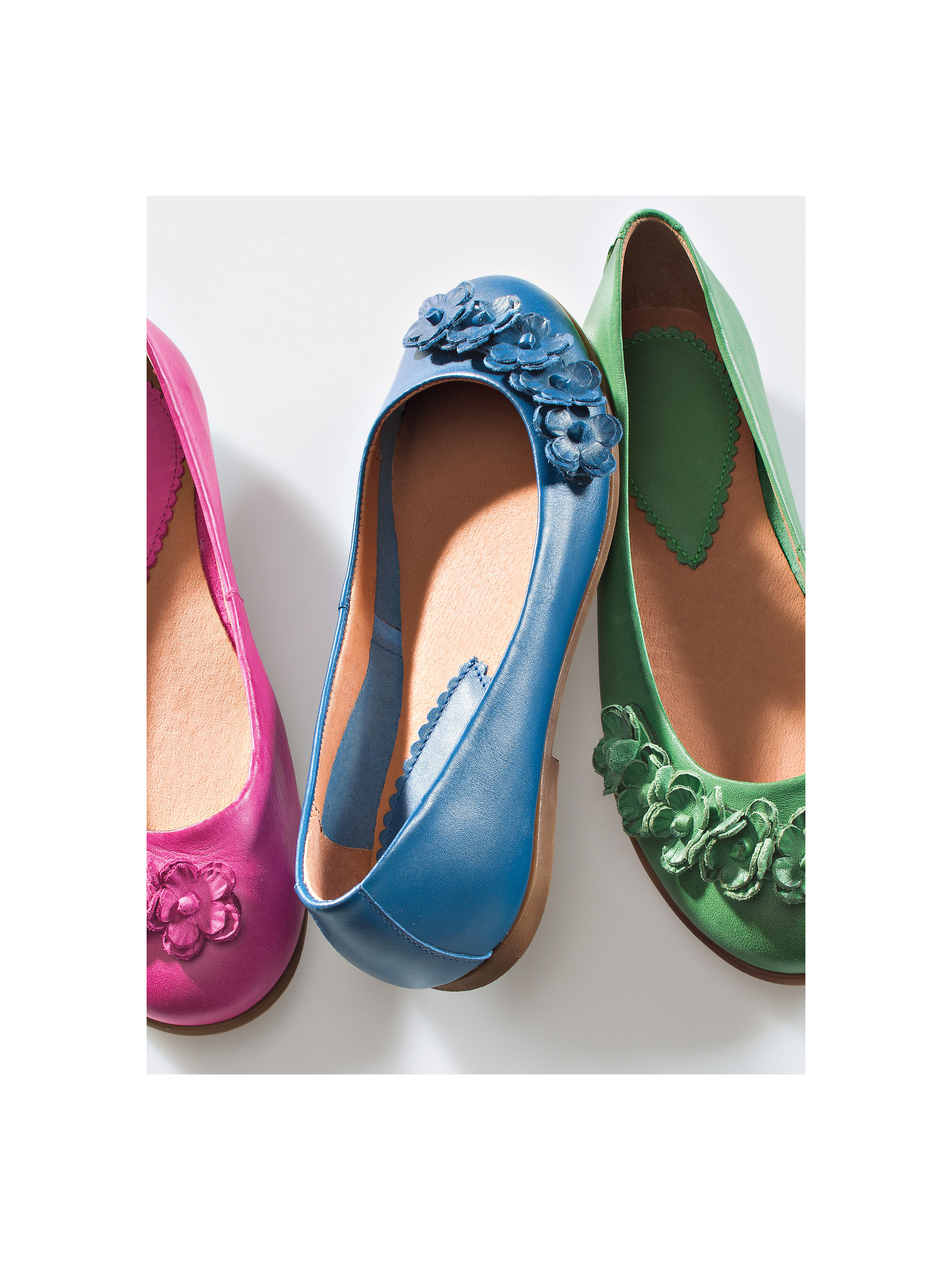 Image of Sleek ballerinas Peter Hahn blue