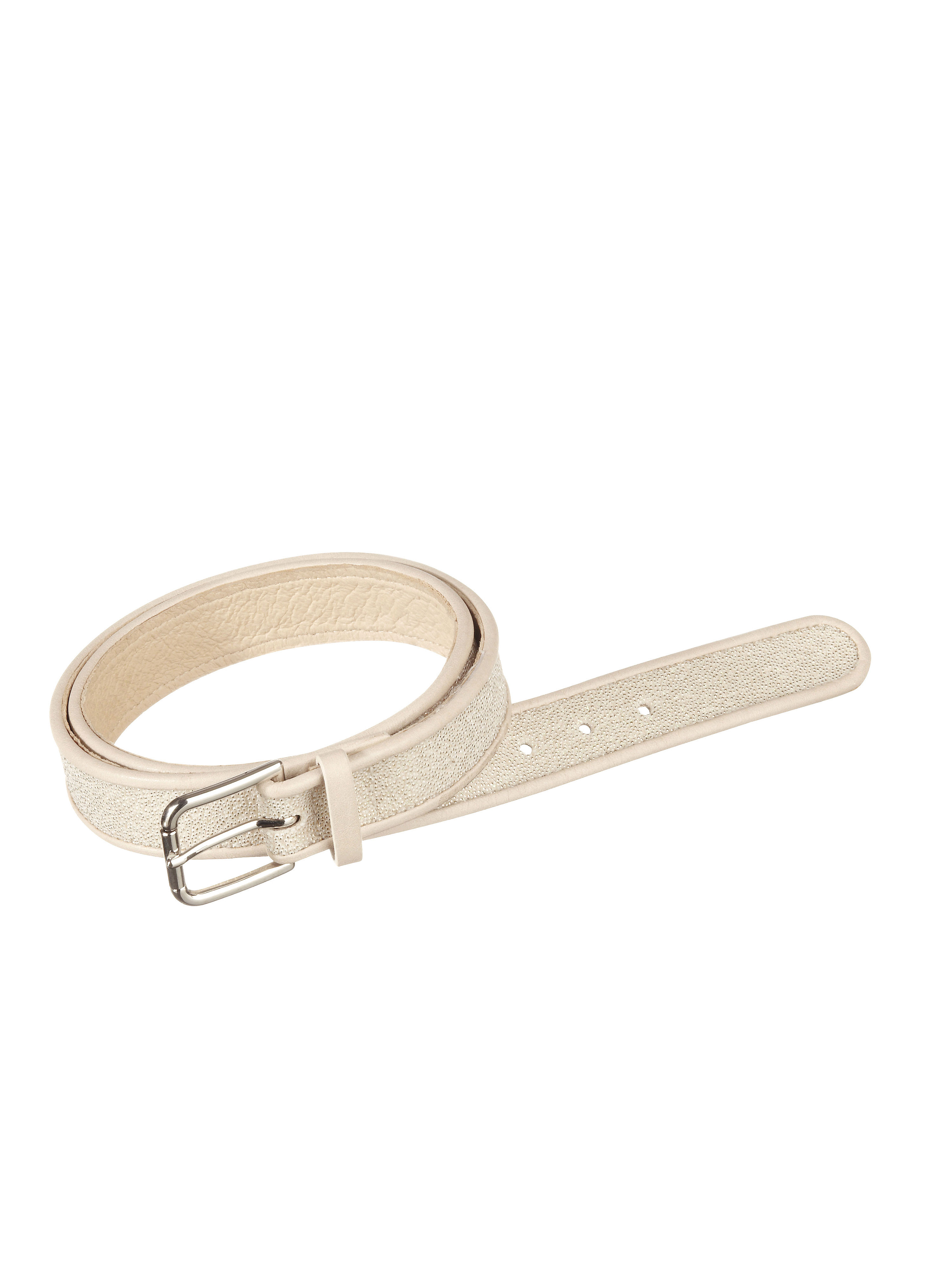 Image of Soft nappa leather belt Uta Raasch beige