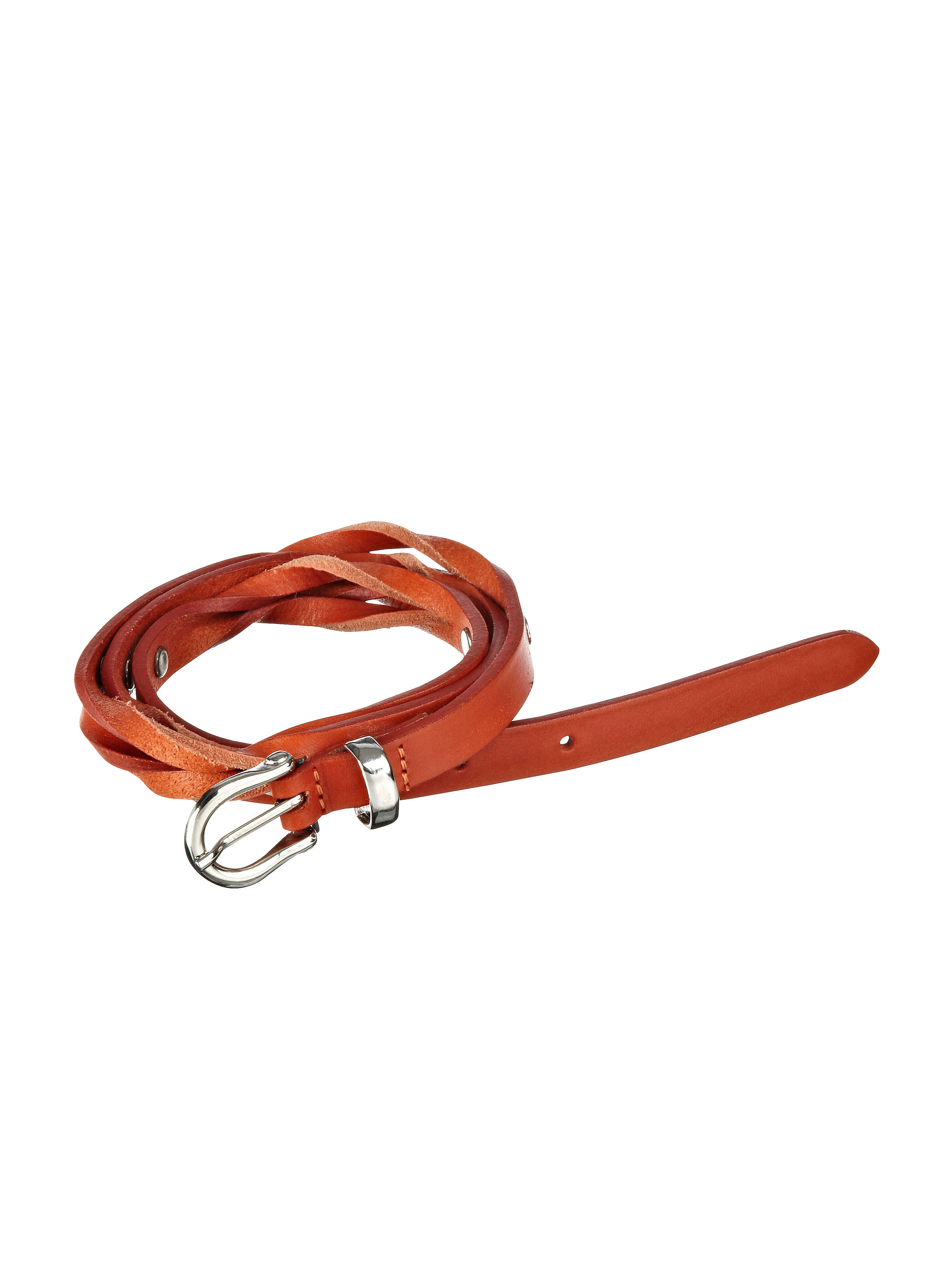 Image of Cowskin nappa belt Uta Raasch orange