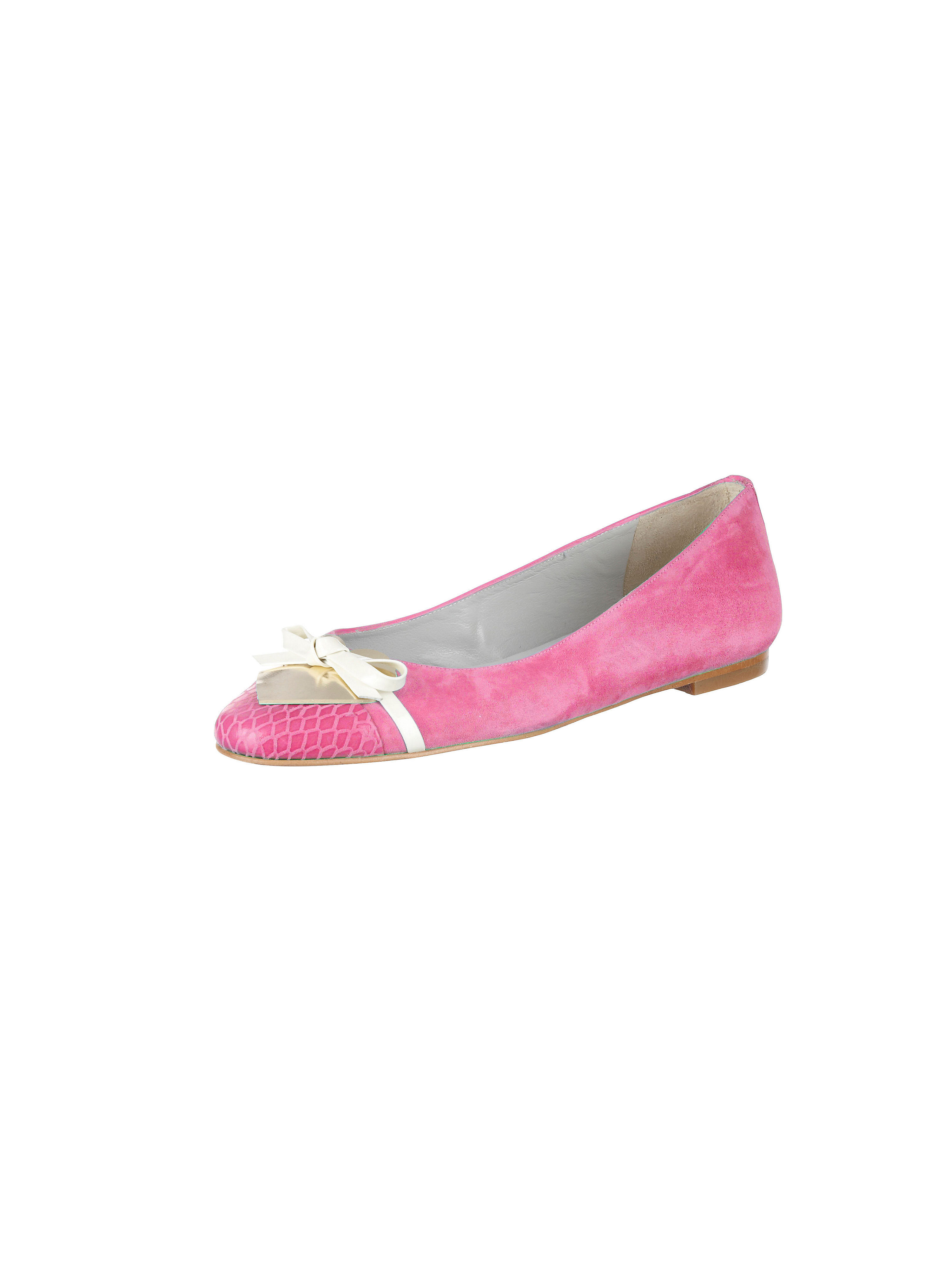 Image of Ballerina pumps Peter Hahn bright pink