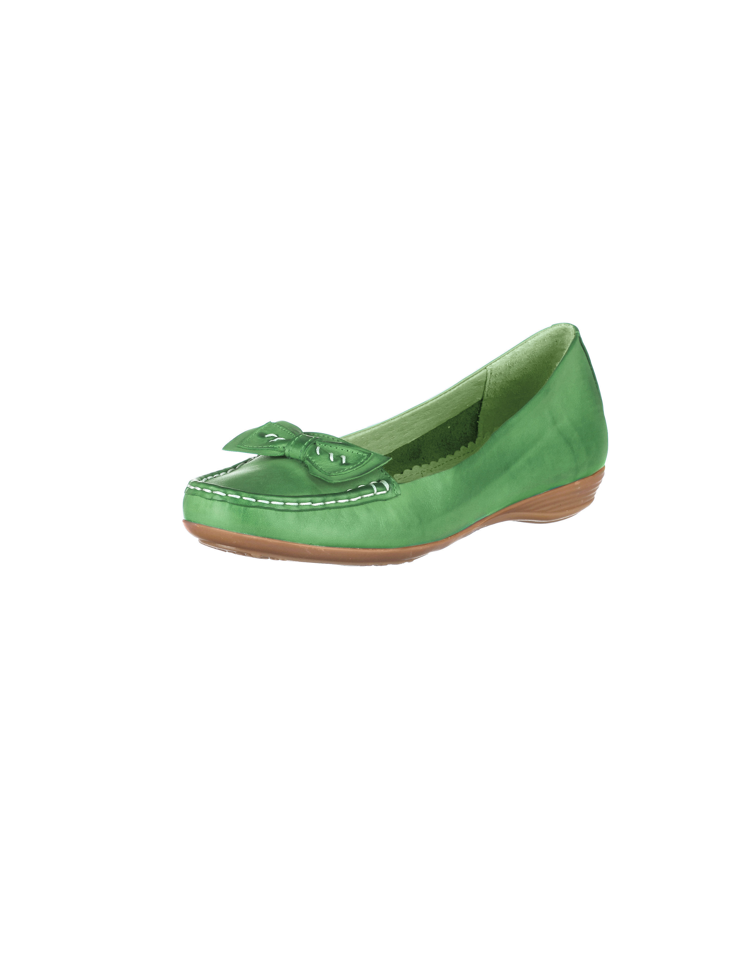 Image of Ballerina pumps Peter Hahn green
