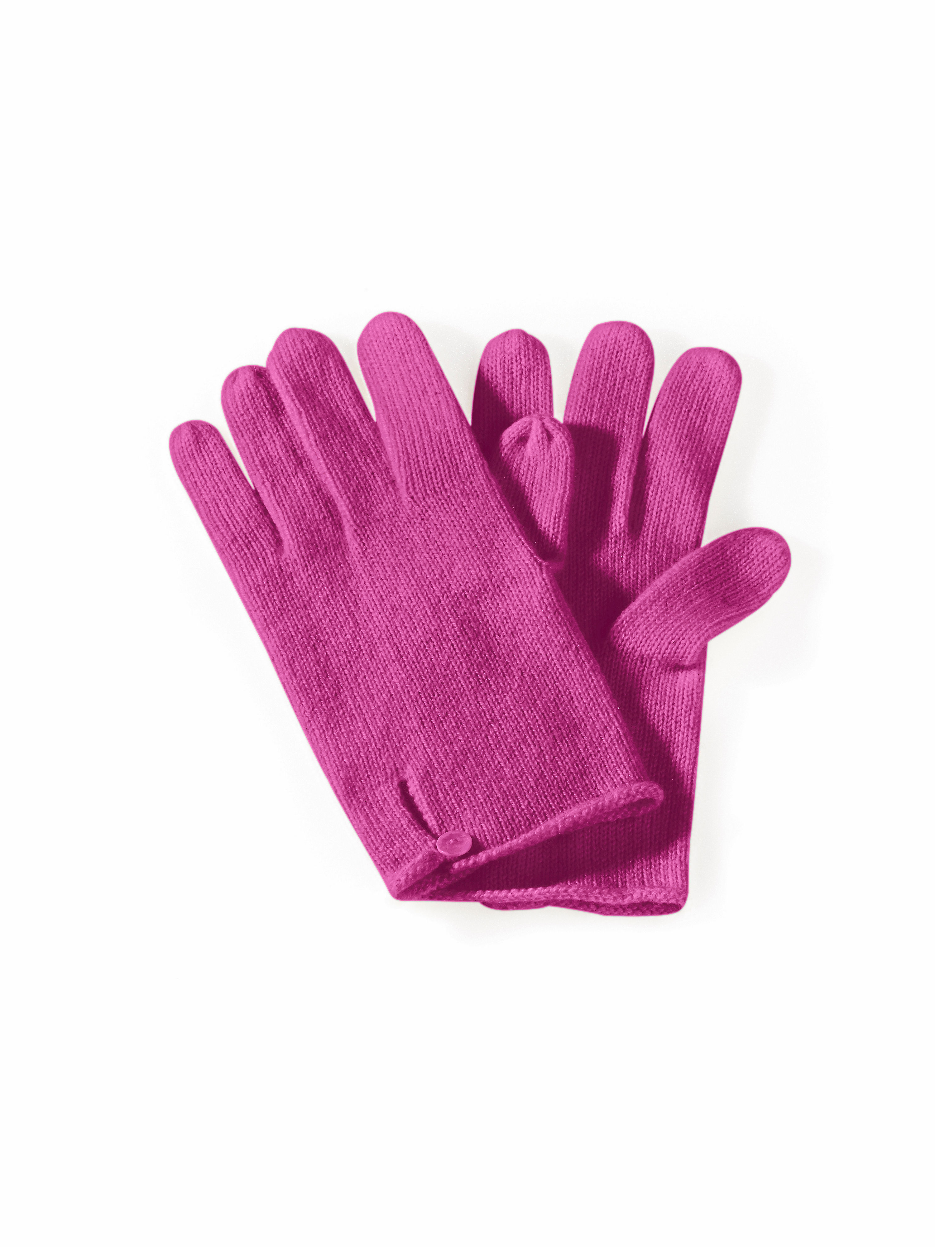 Image of Gloves cashmere bright pink