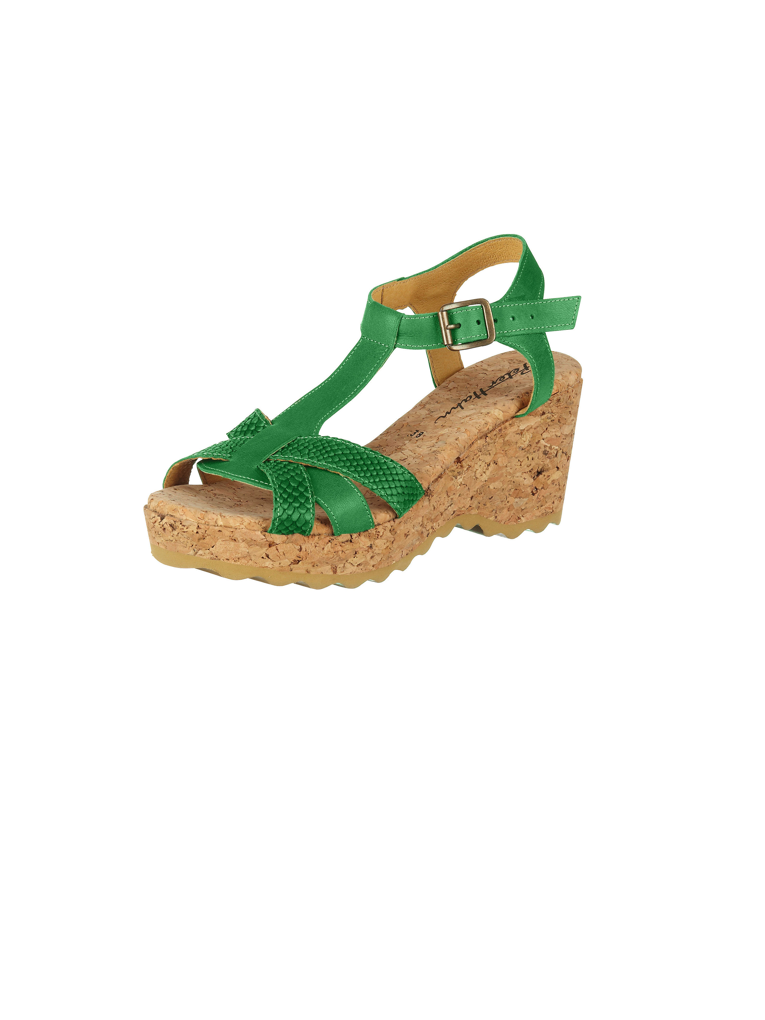 Image of Platform sandals Peter Hahn green